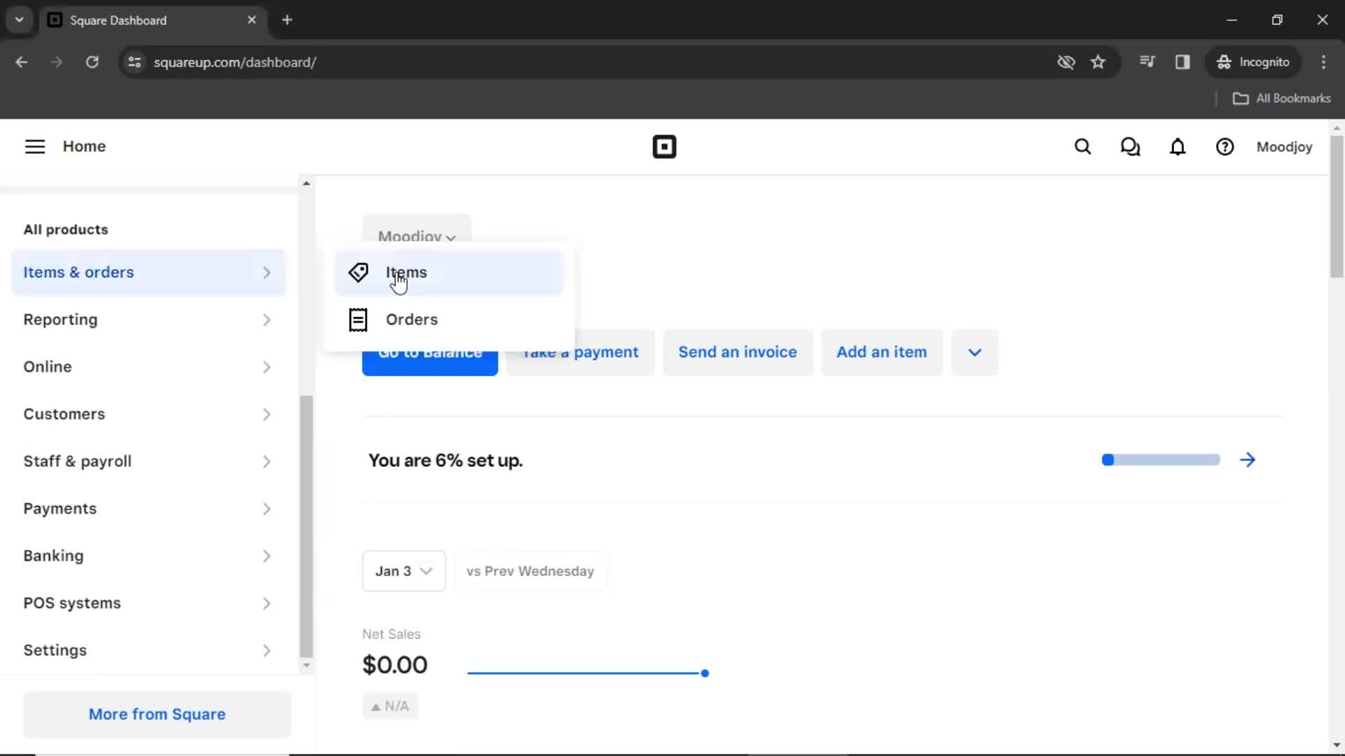 Creating categories on Square video thumbnail