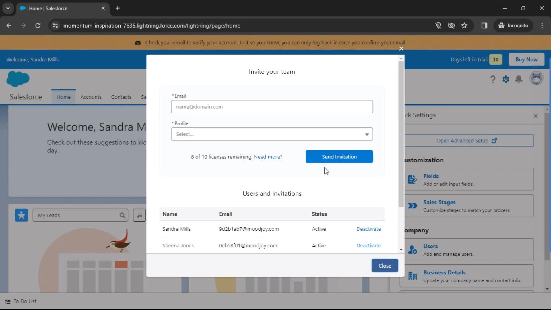 Deactivating user on Salesforce video thumbnail