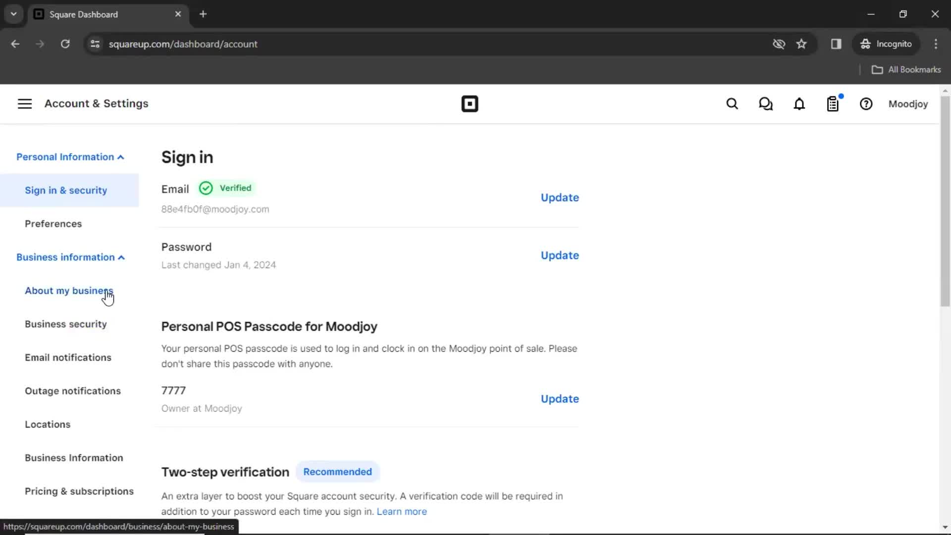 Deactivating your account on Square video thumbnail