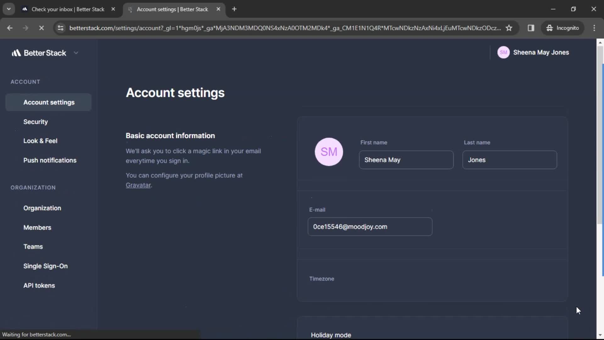 Deleting your account on Better Stack video thumbnail