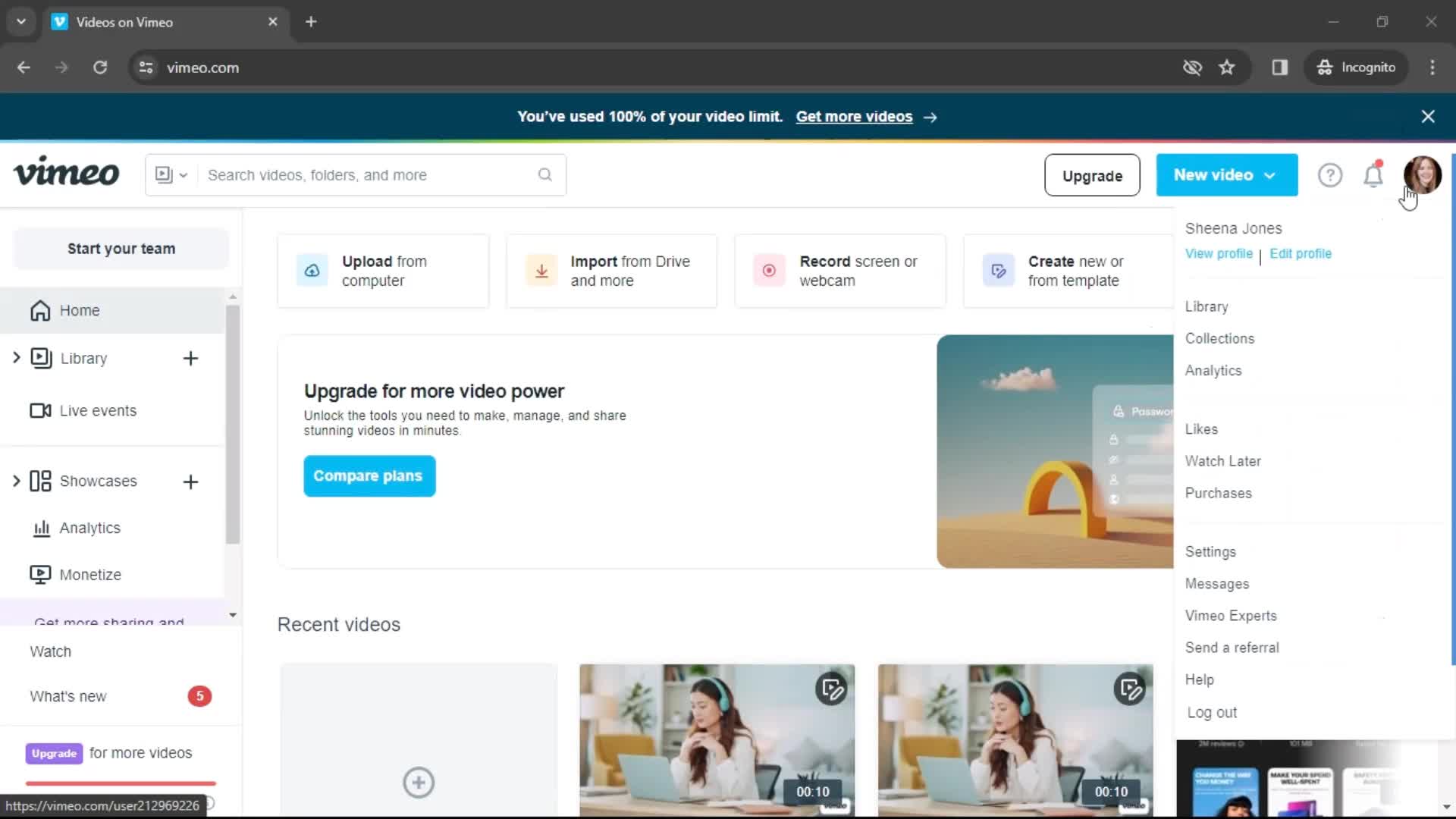 Deleting your account on Vimeo video thumbnail