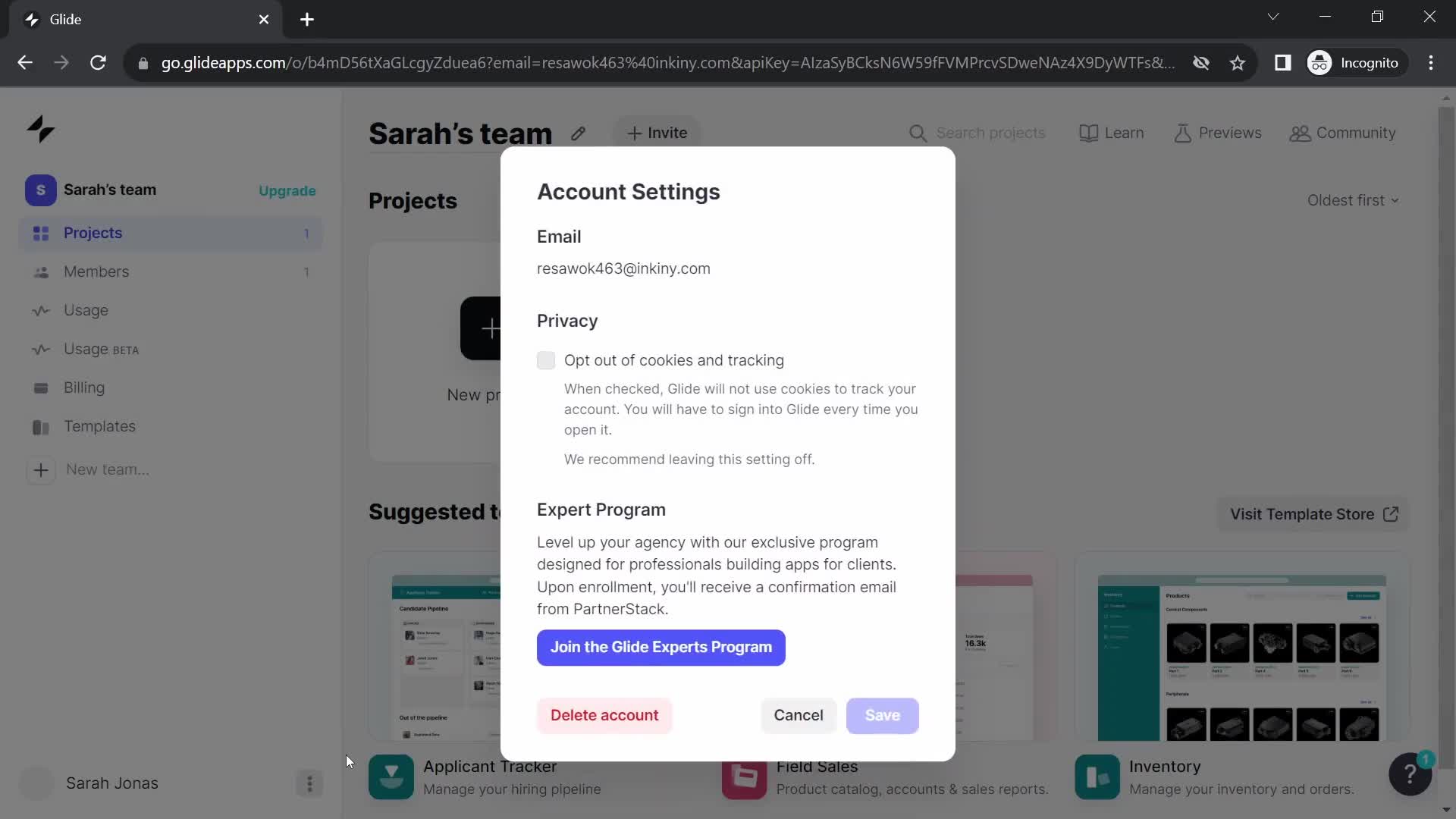Deleting your account on Glide video thumbnail