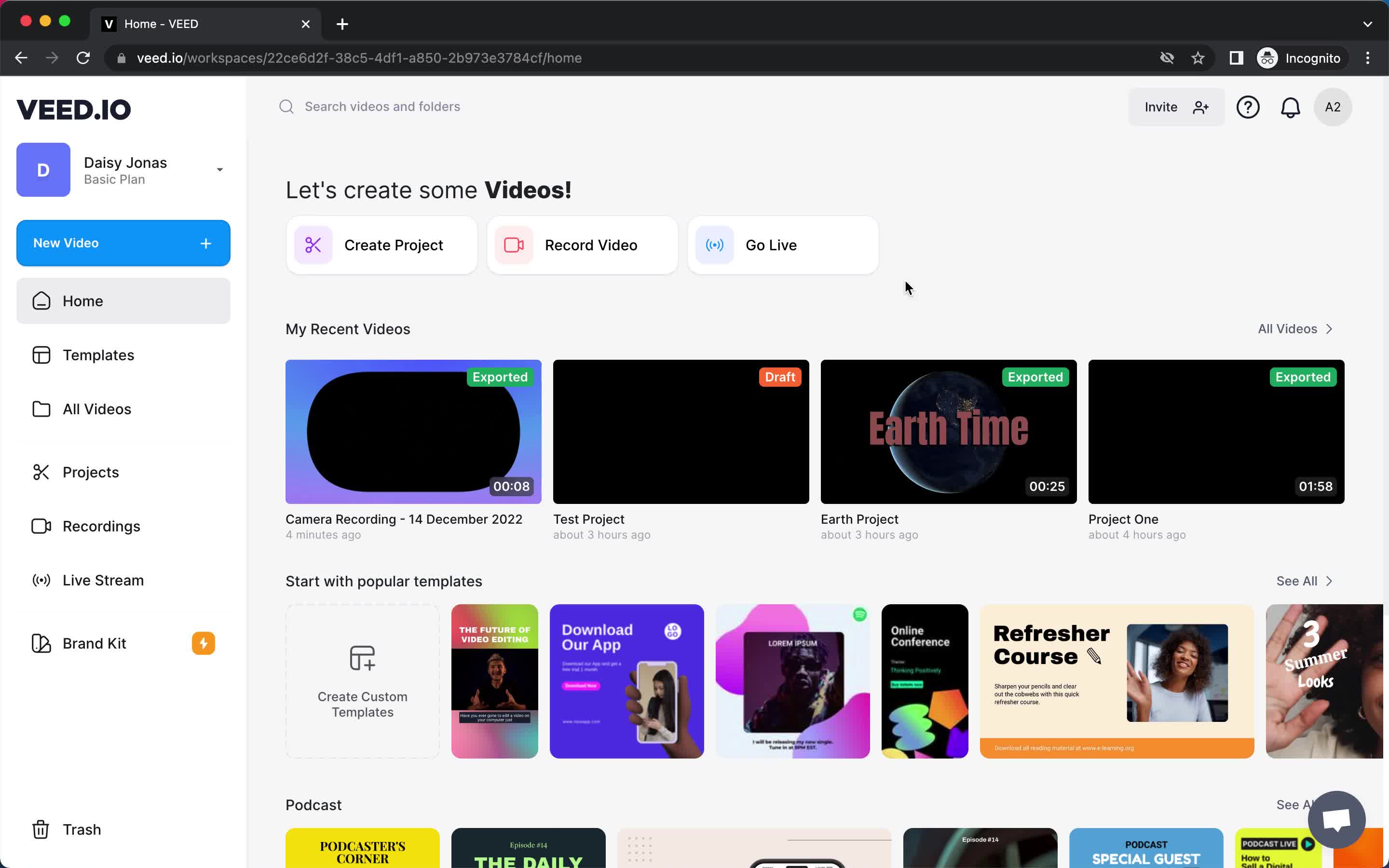 Cancelling your subscription on VEED.IO video thumbnail