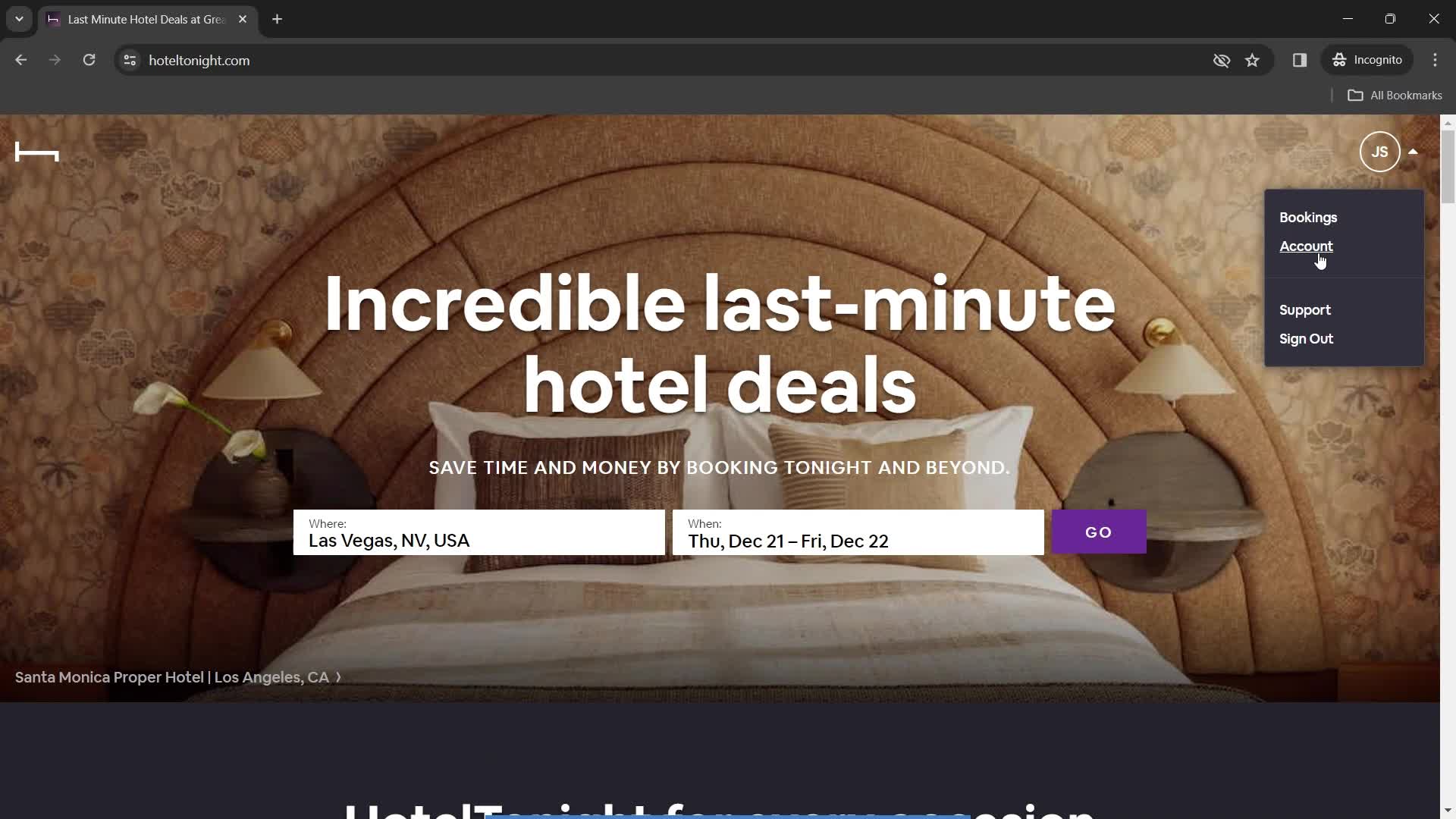 Updating your profile on HotelTonight video thumbnail
