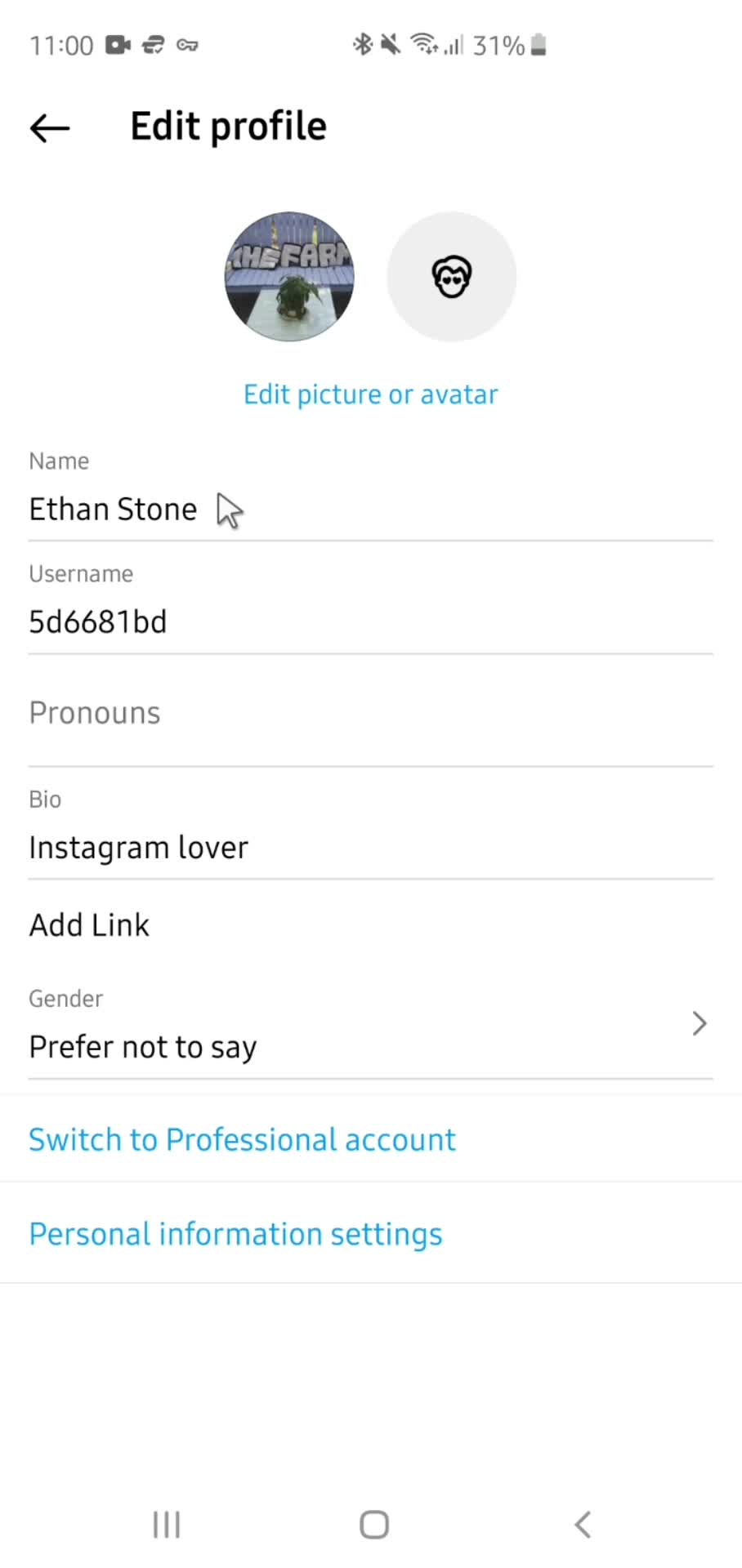Updating your profile on Instagram video thumbnail