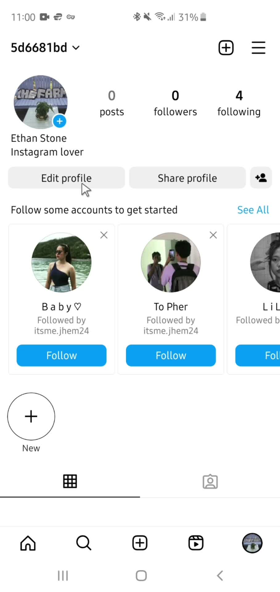 Updating your profile on Instagram video thumbnail