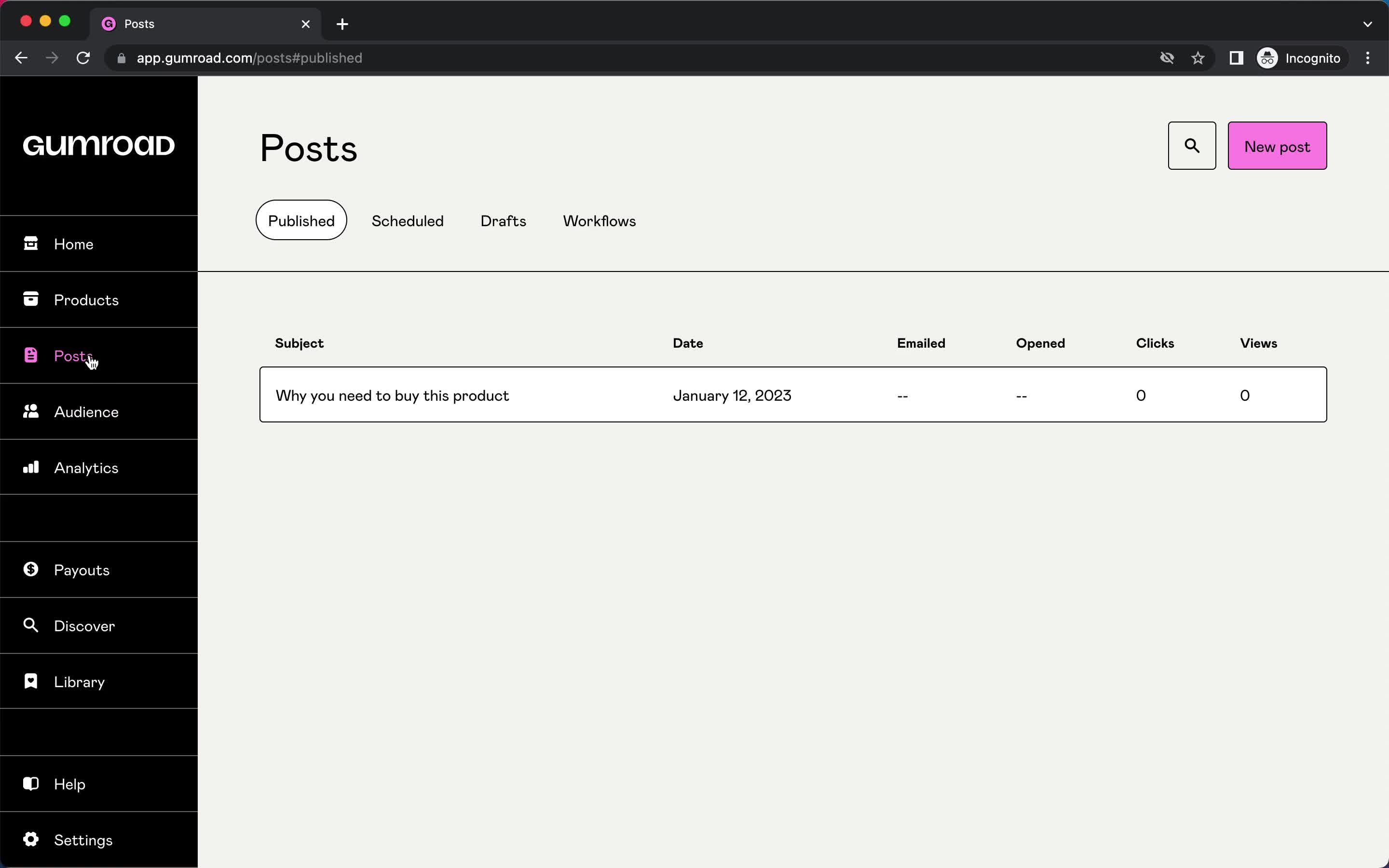 Creating an automation workflow on Gumroad video thumbnail