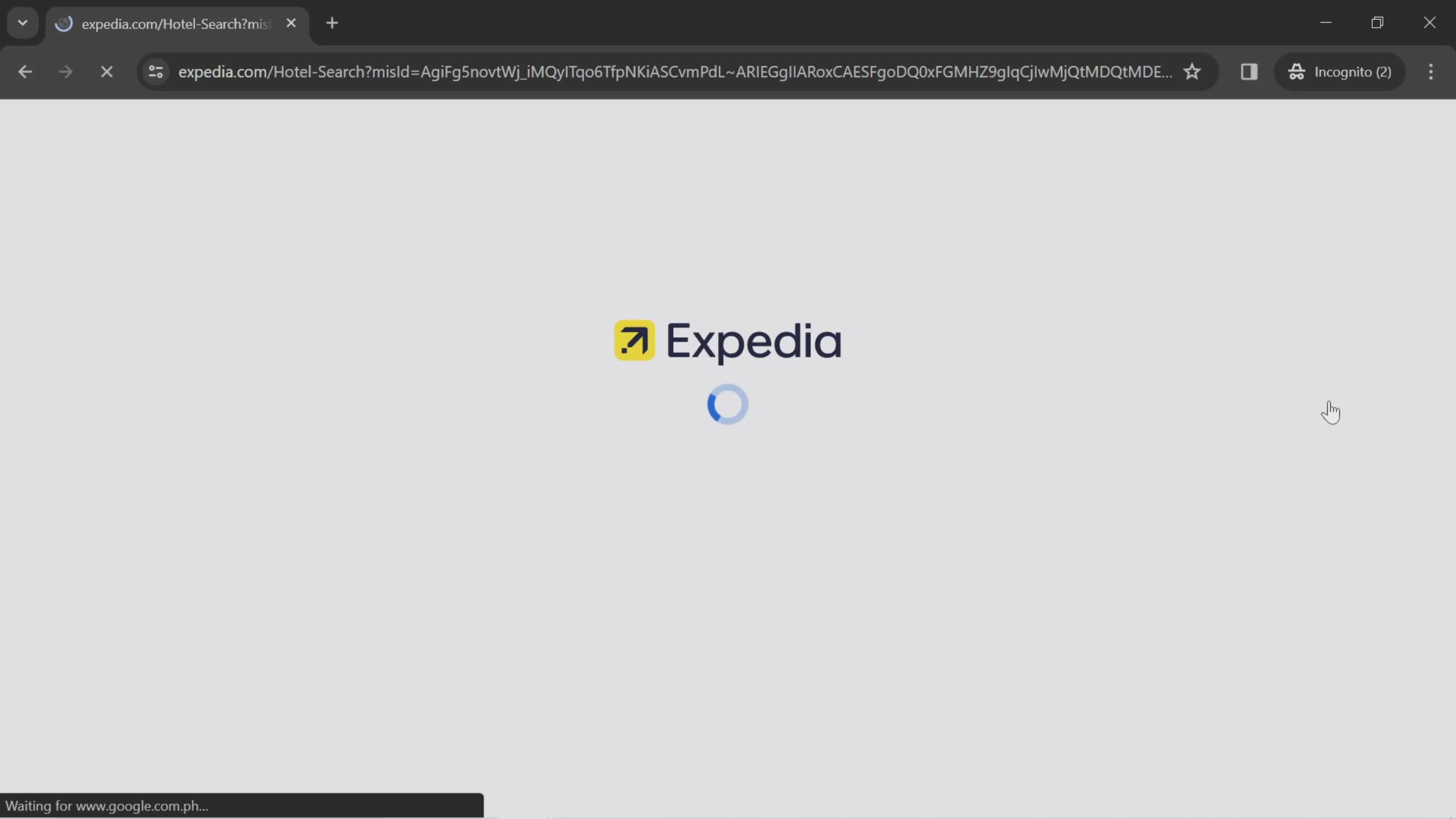 Finding packages screenshot
