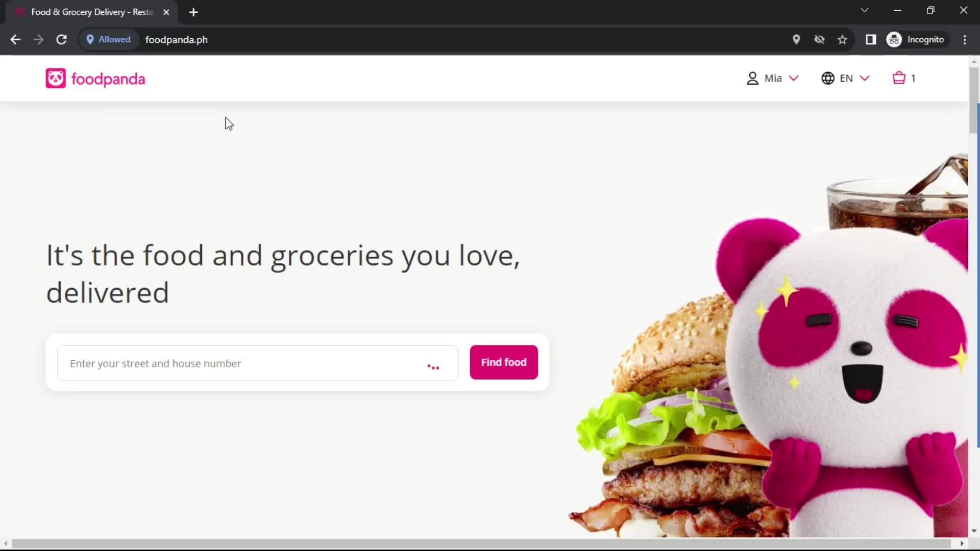 General browsing on foodpanda video thumbnail