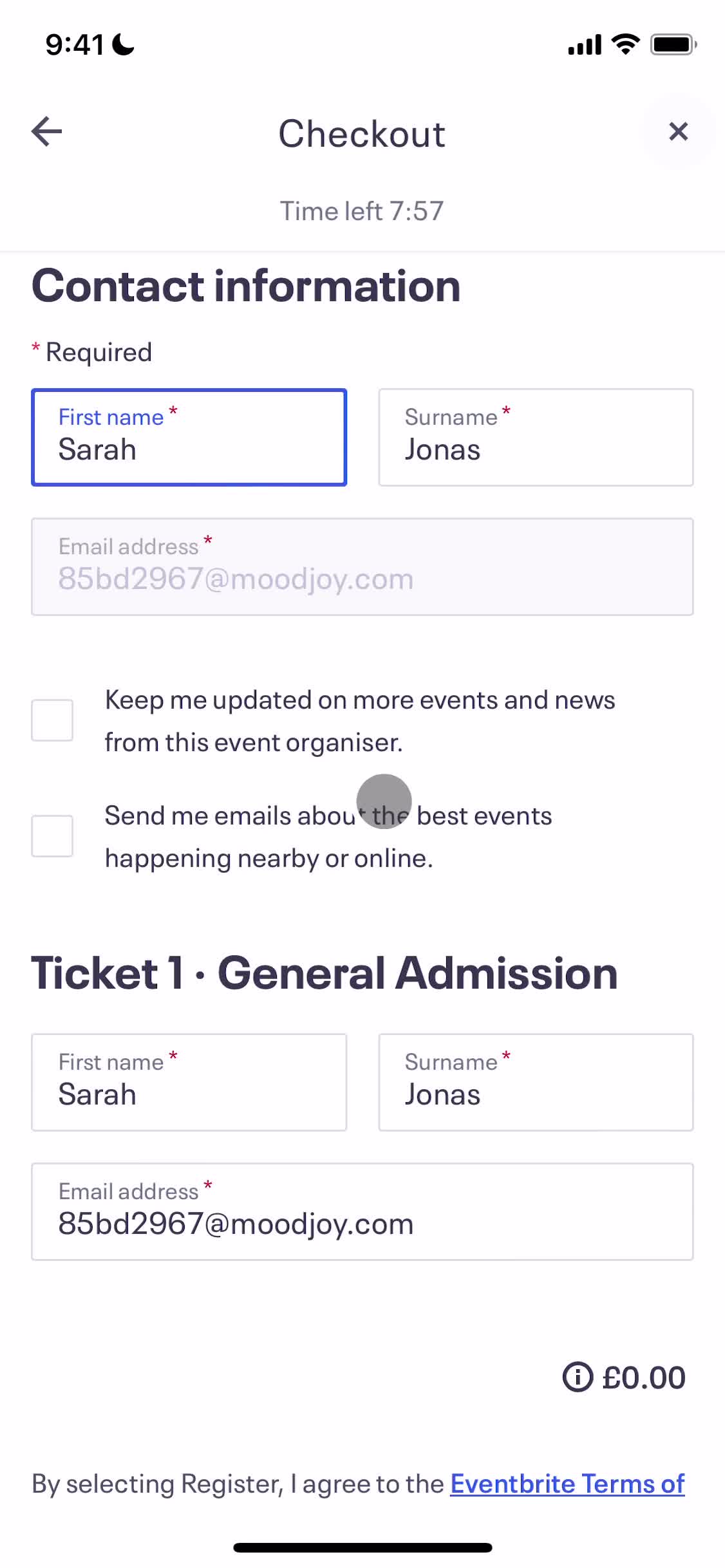 General browsing screenshot