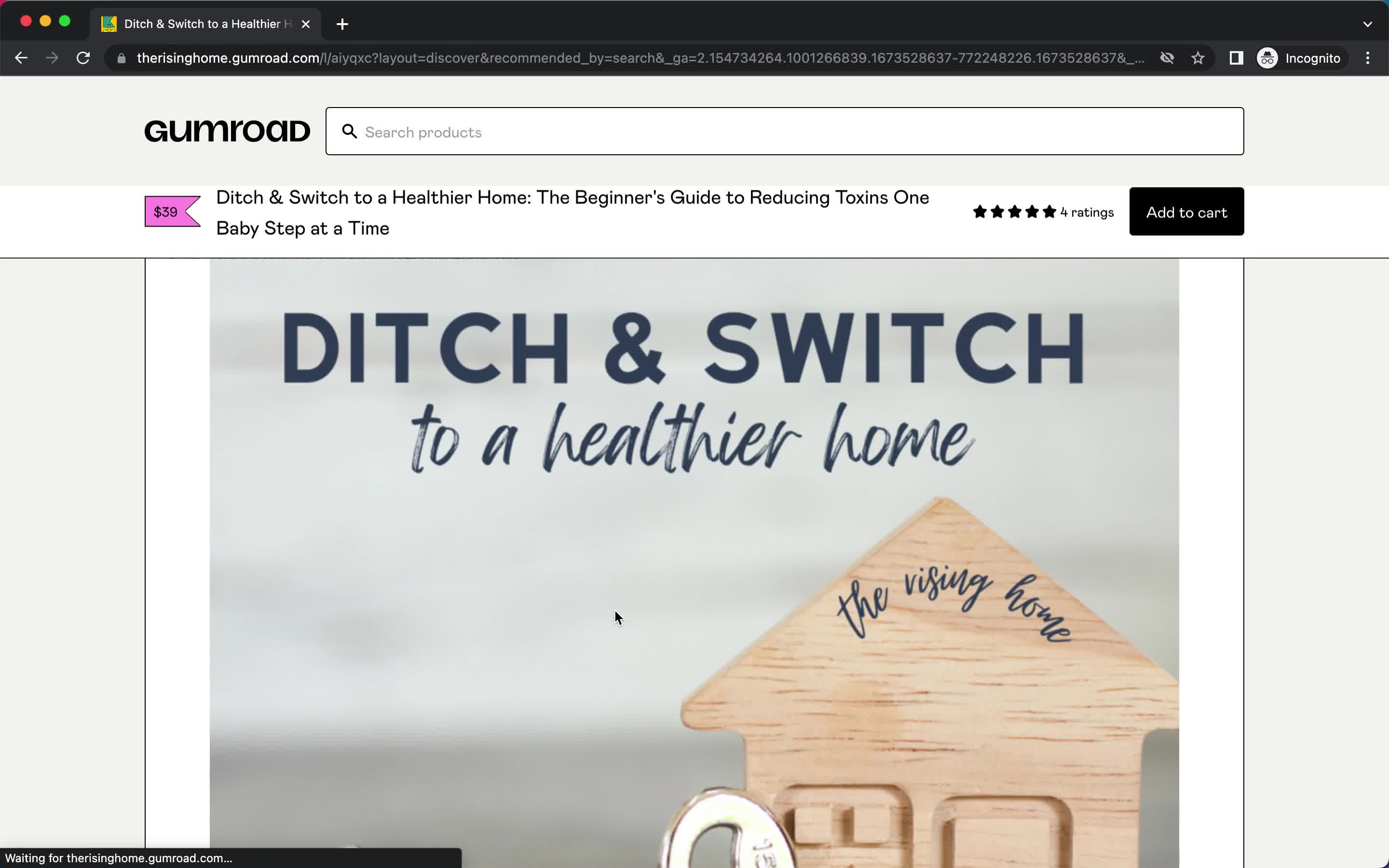General browsing screenshot