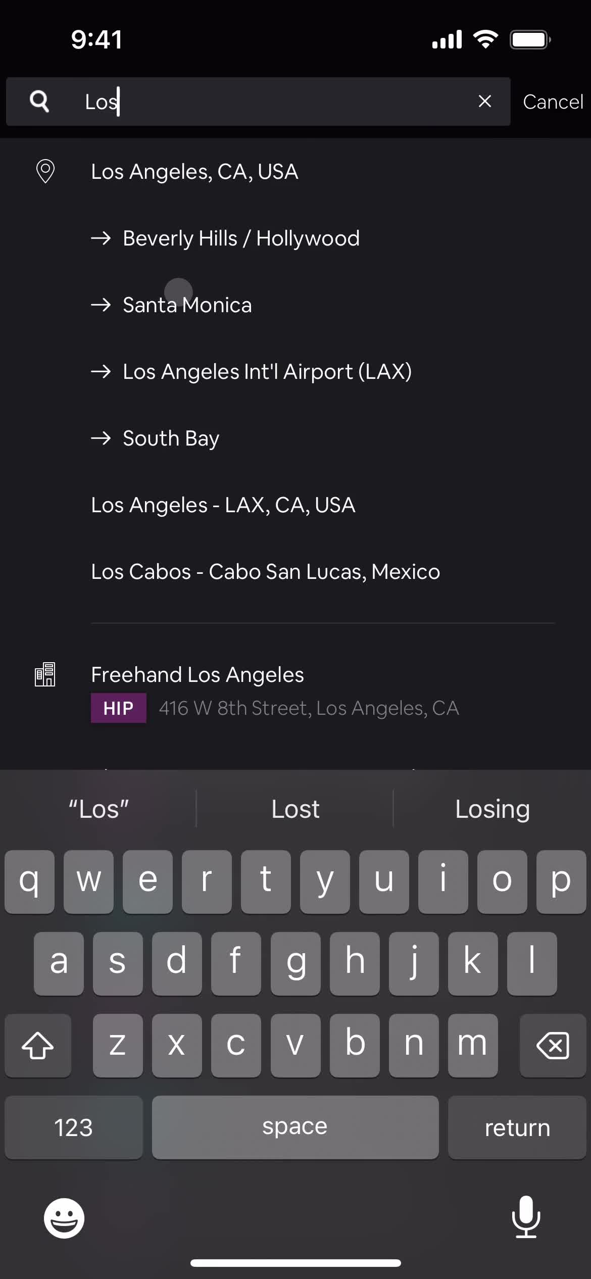 General browsing screenshot