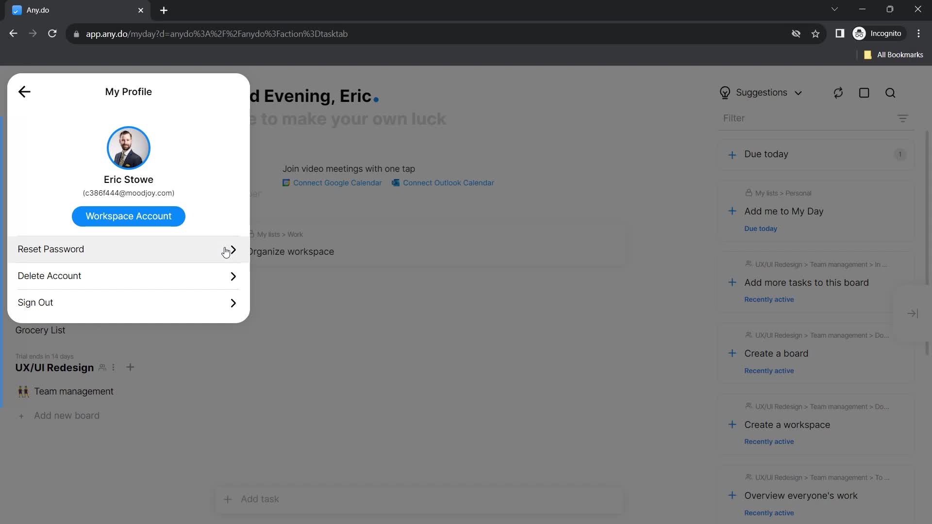 General browsing on Any.do video thumbnail