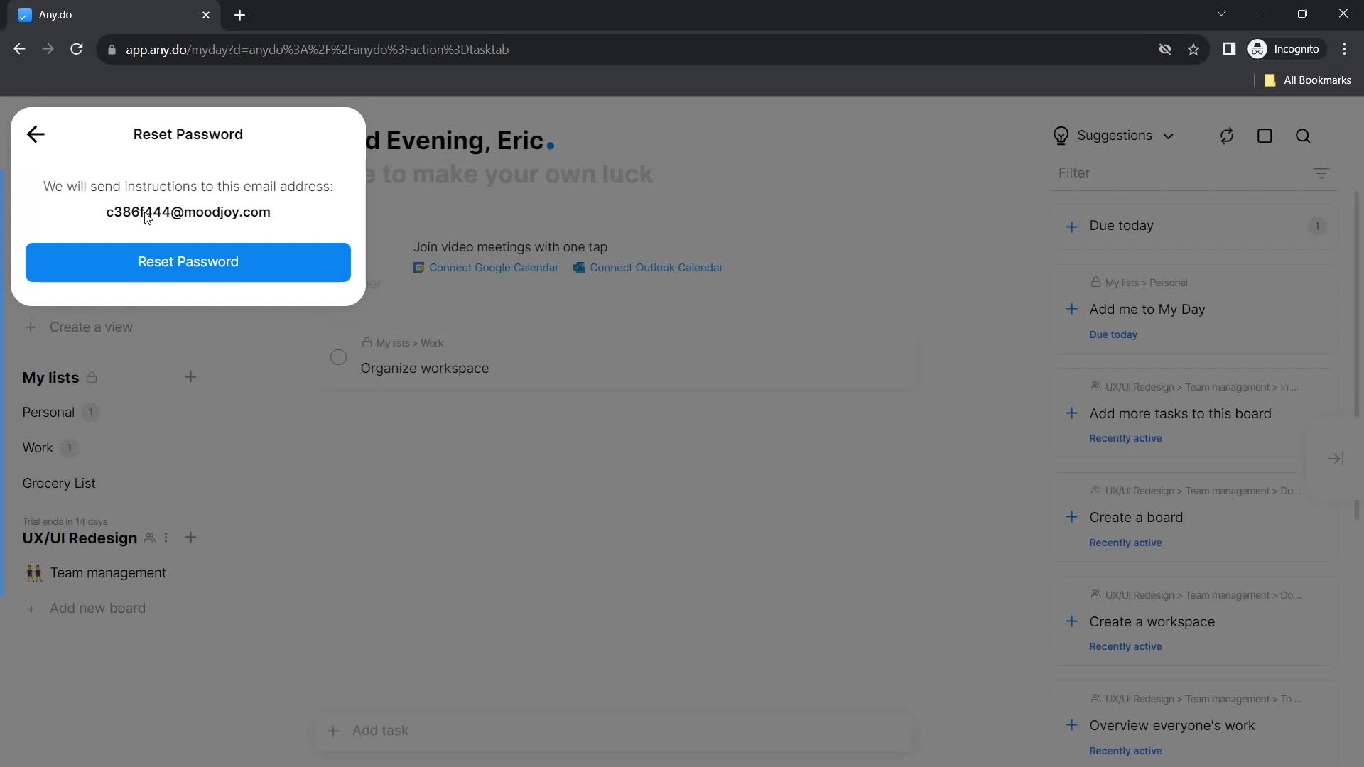 General browsing on Any.do video thumbnail