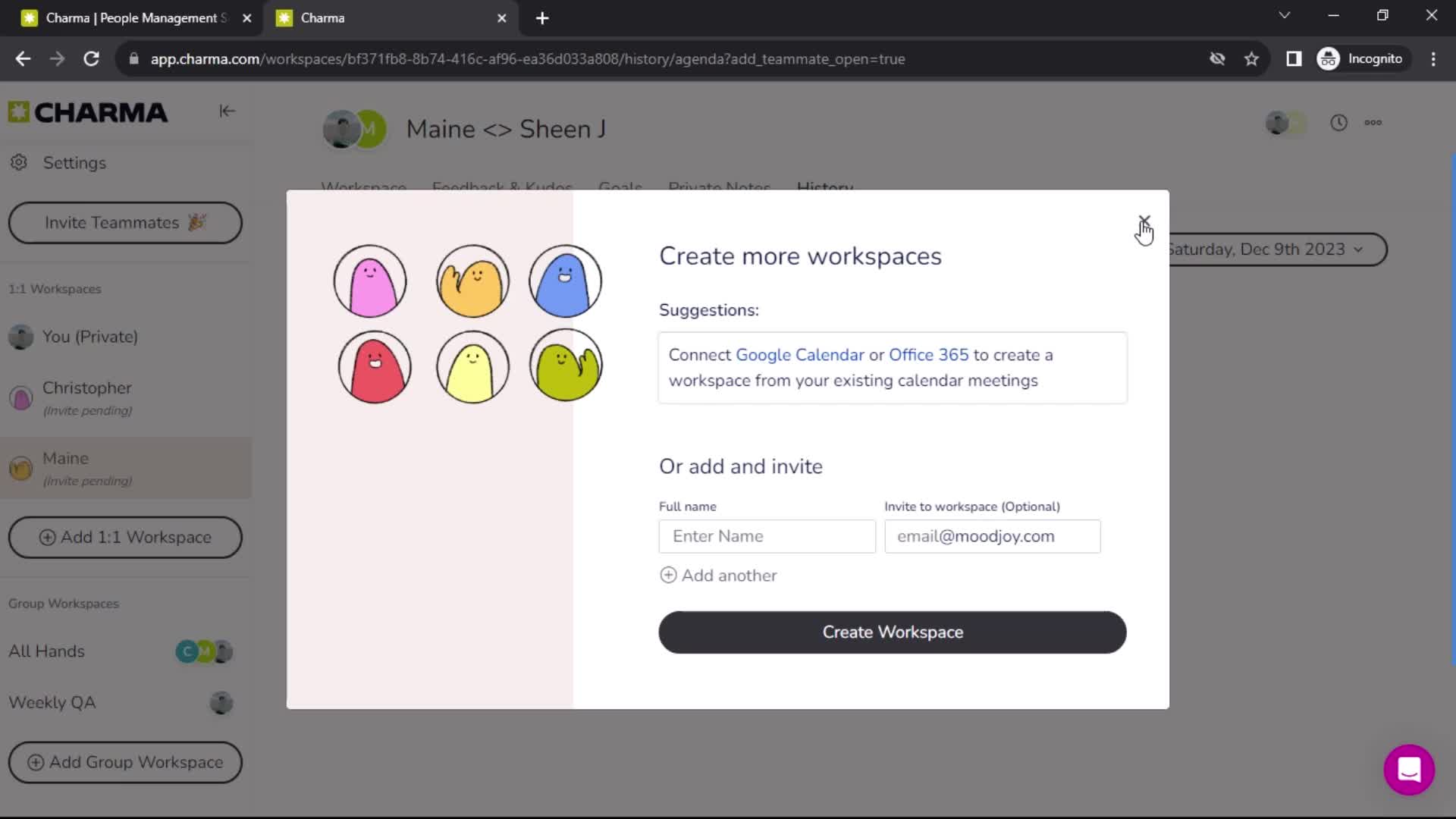 General browsing screenshot