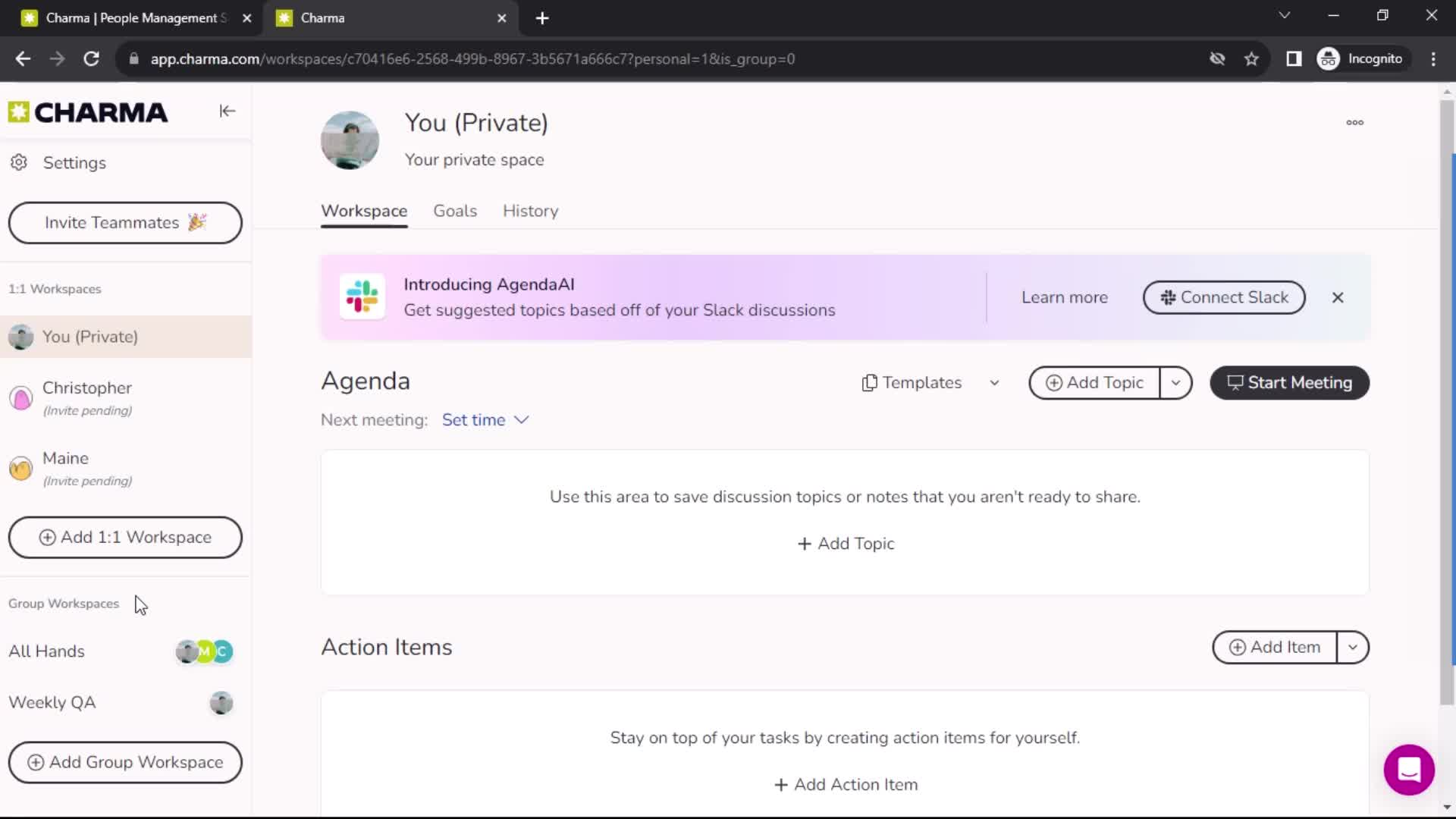 General browsing screenshot