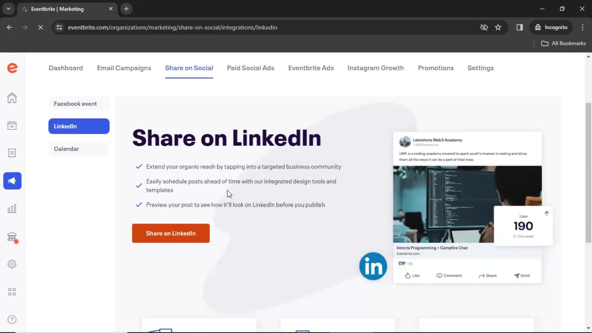 General browsing screenshot