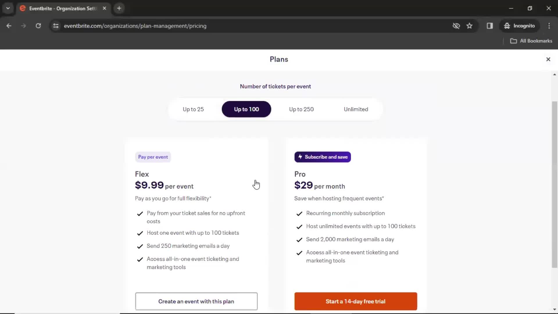 General browsing screenshot