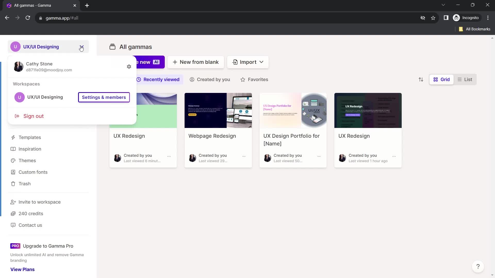 General browsing on Gamma video thumbnail