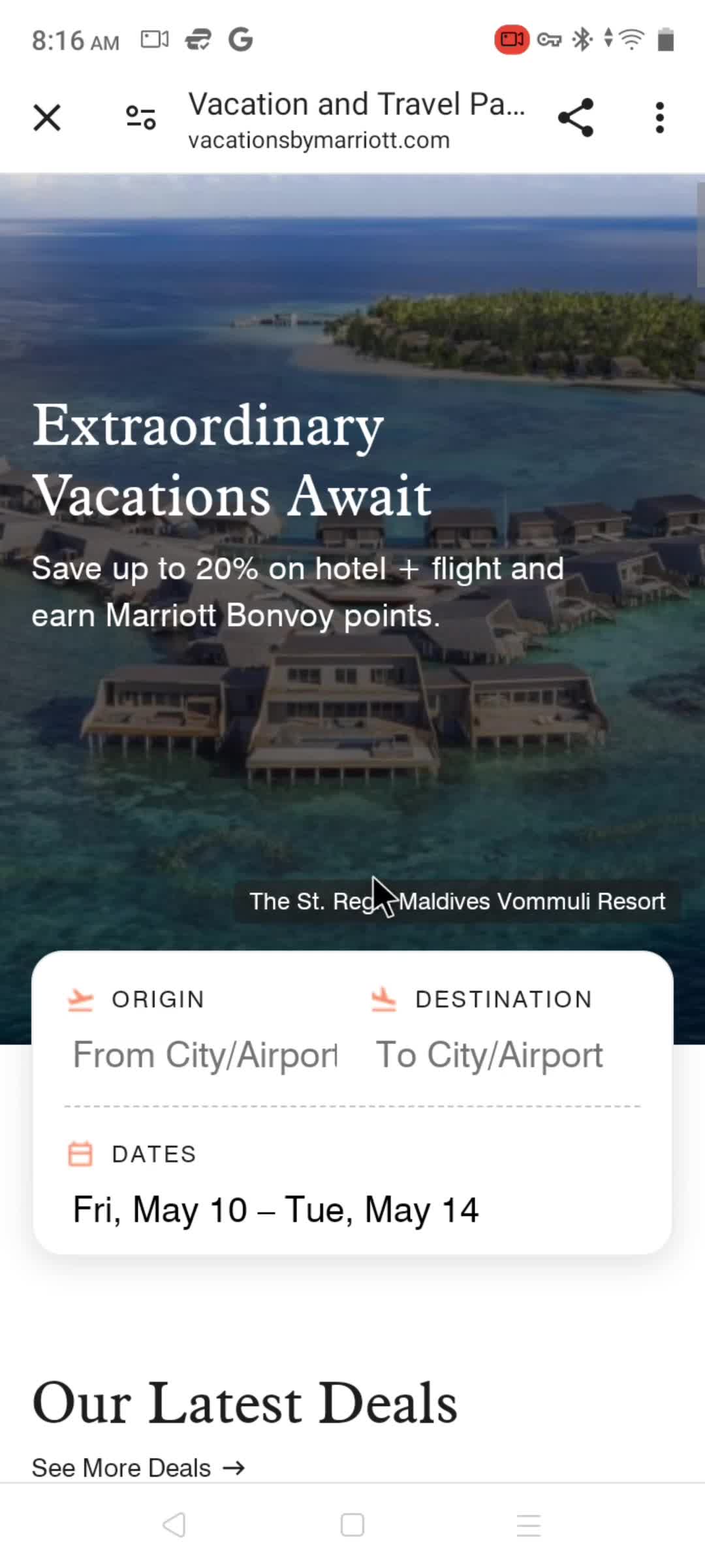 General browsing on Marriott Bonvoy video thumbnail