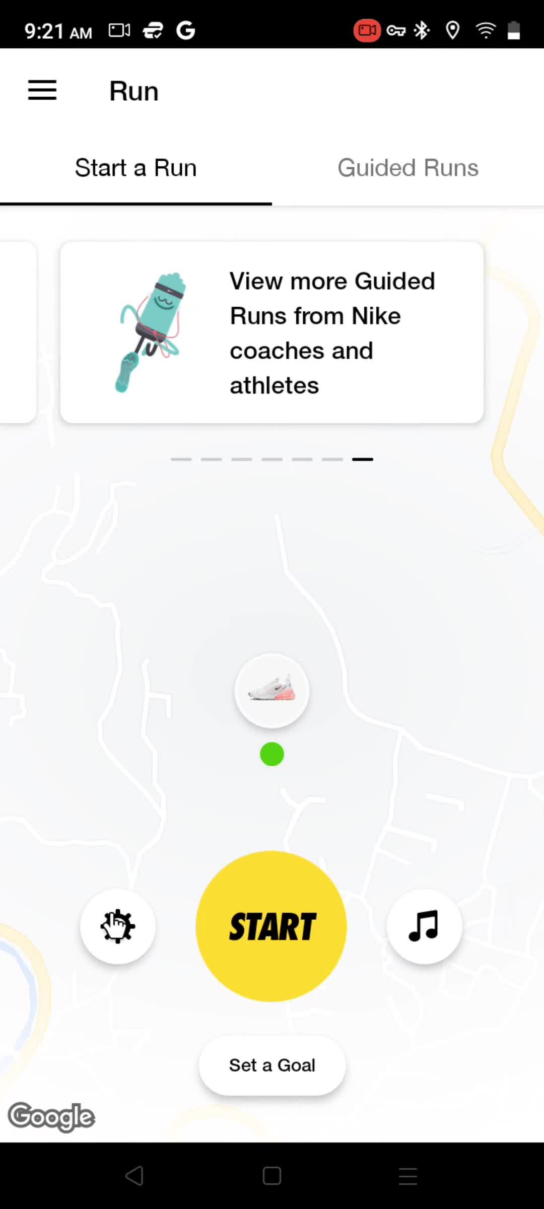 General browsing screenshot