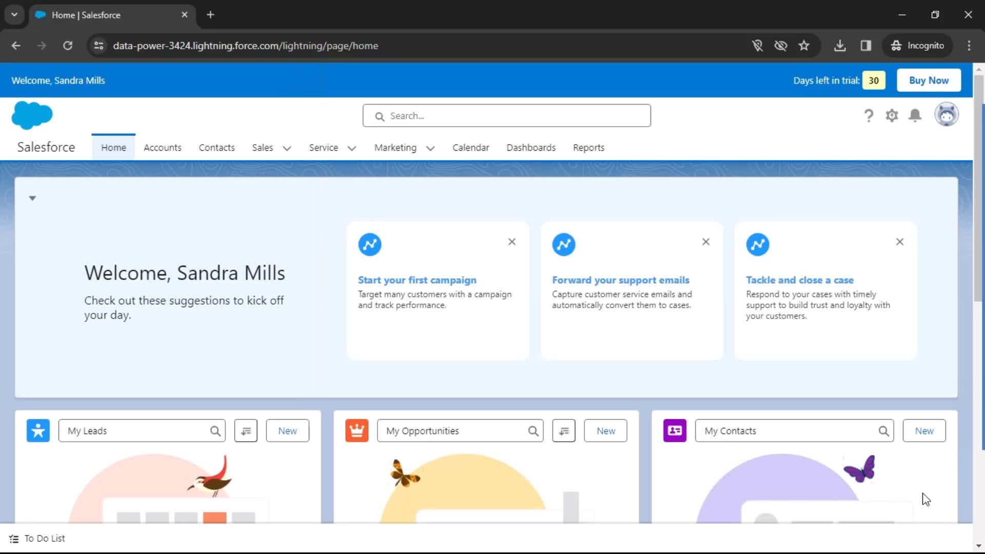 General browsing screenshot