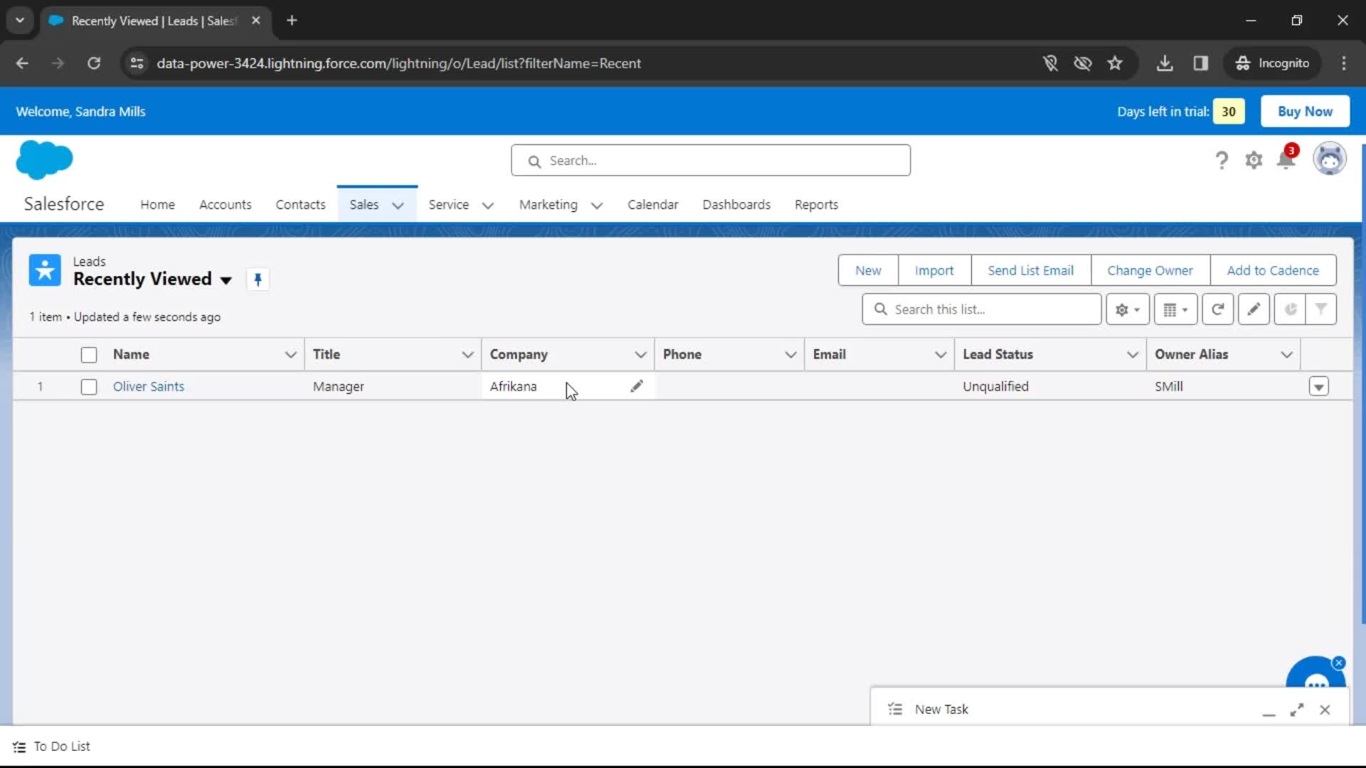 General browsing screenshot