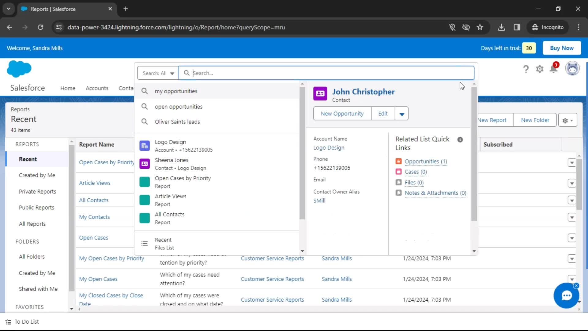 General browsing screenshot