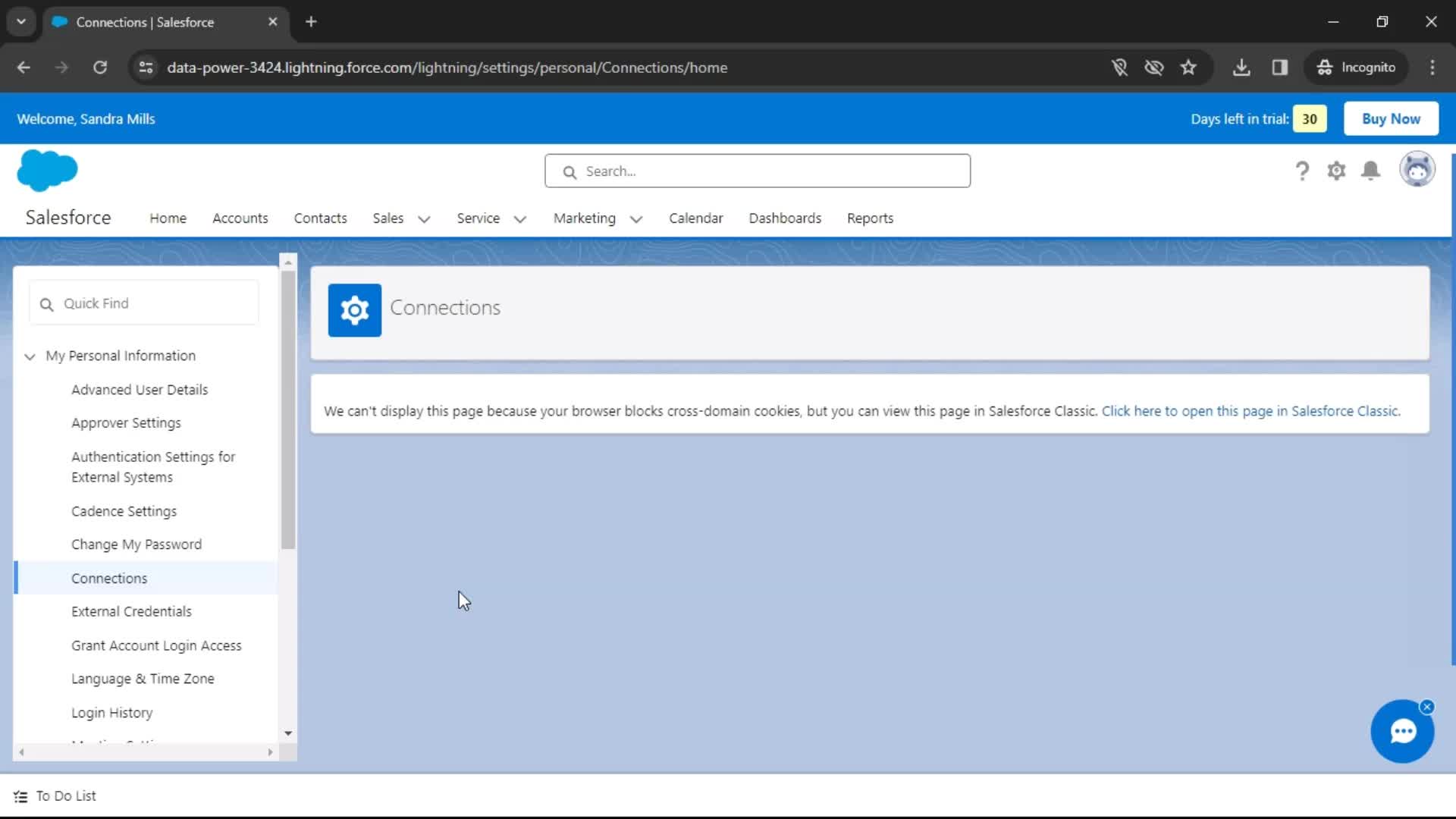 General browsing screenshot