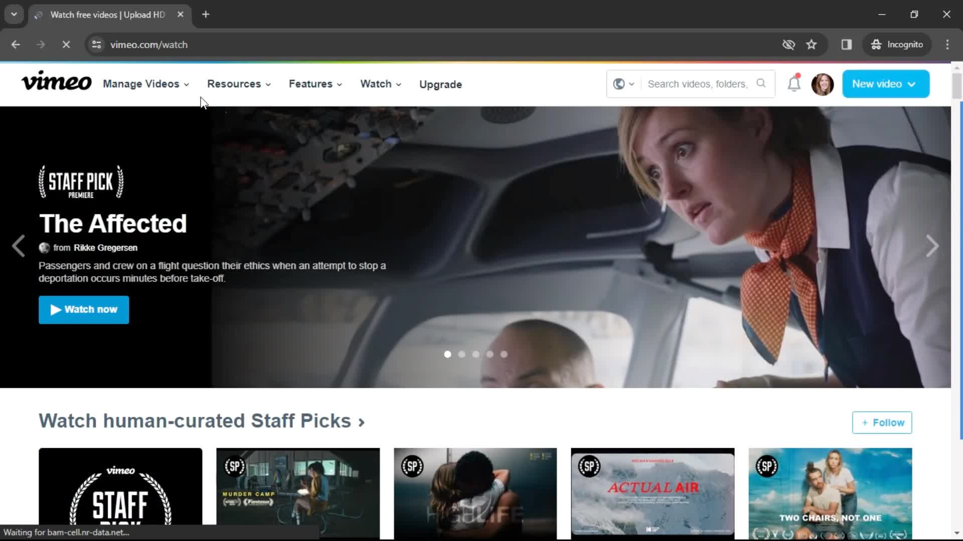 General browsing screenshot