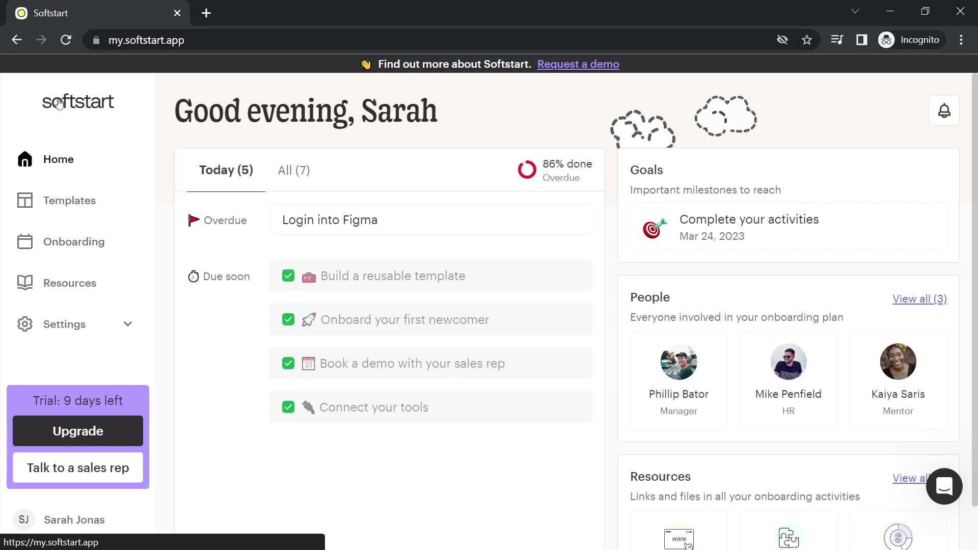 General browsing screenshot