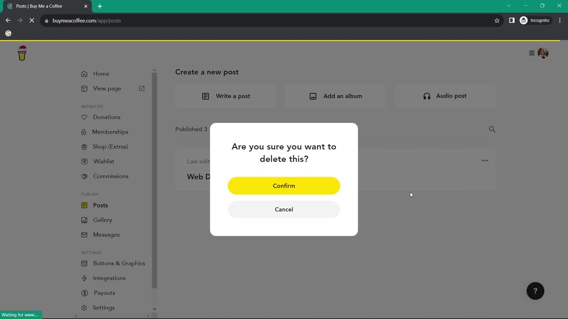 General browsing screenshot