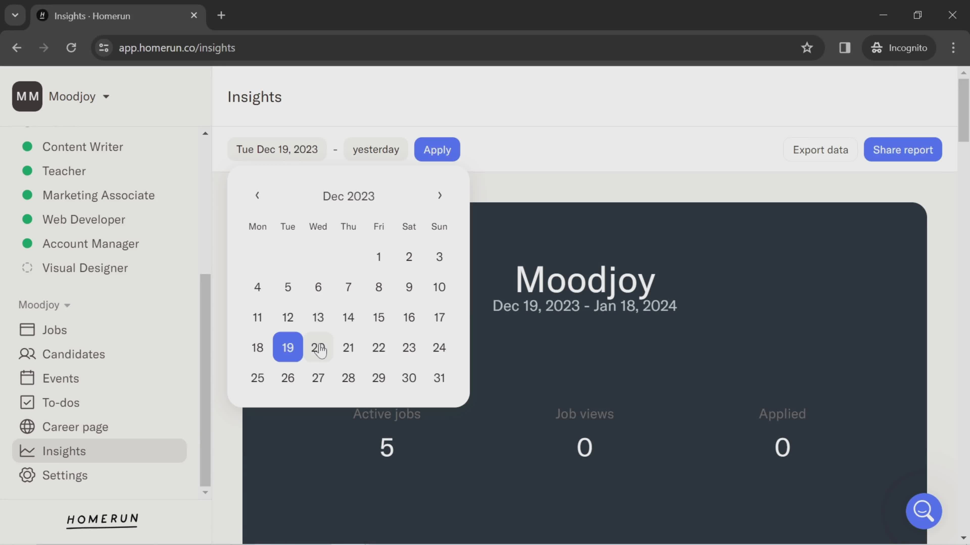 General browsing screenshot