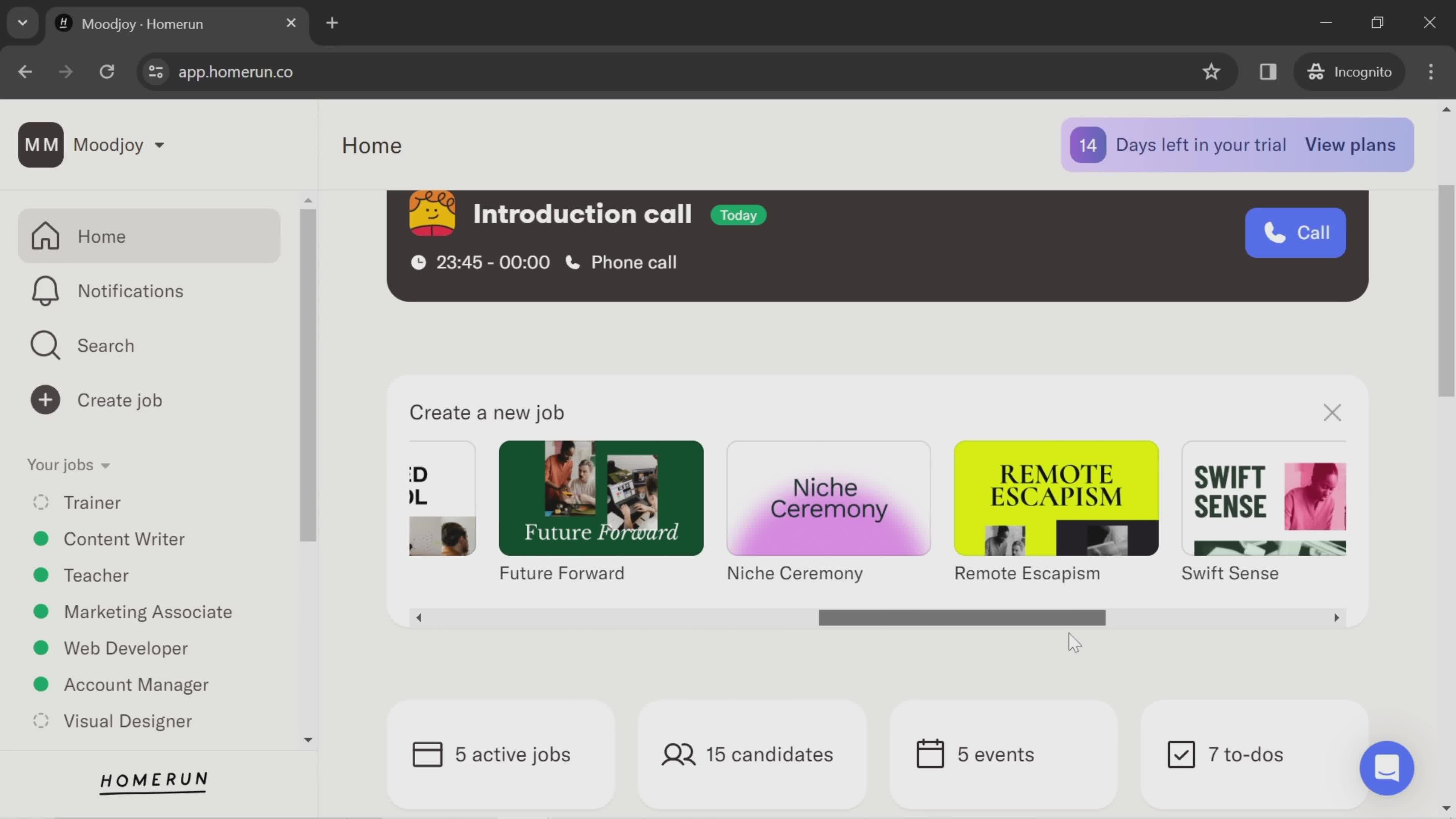 General browsing on Homerun video thumbnail