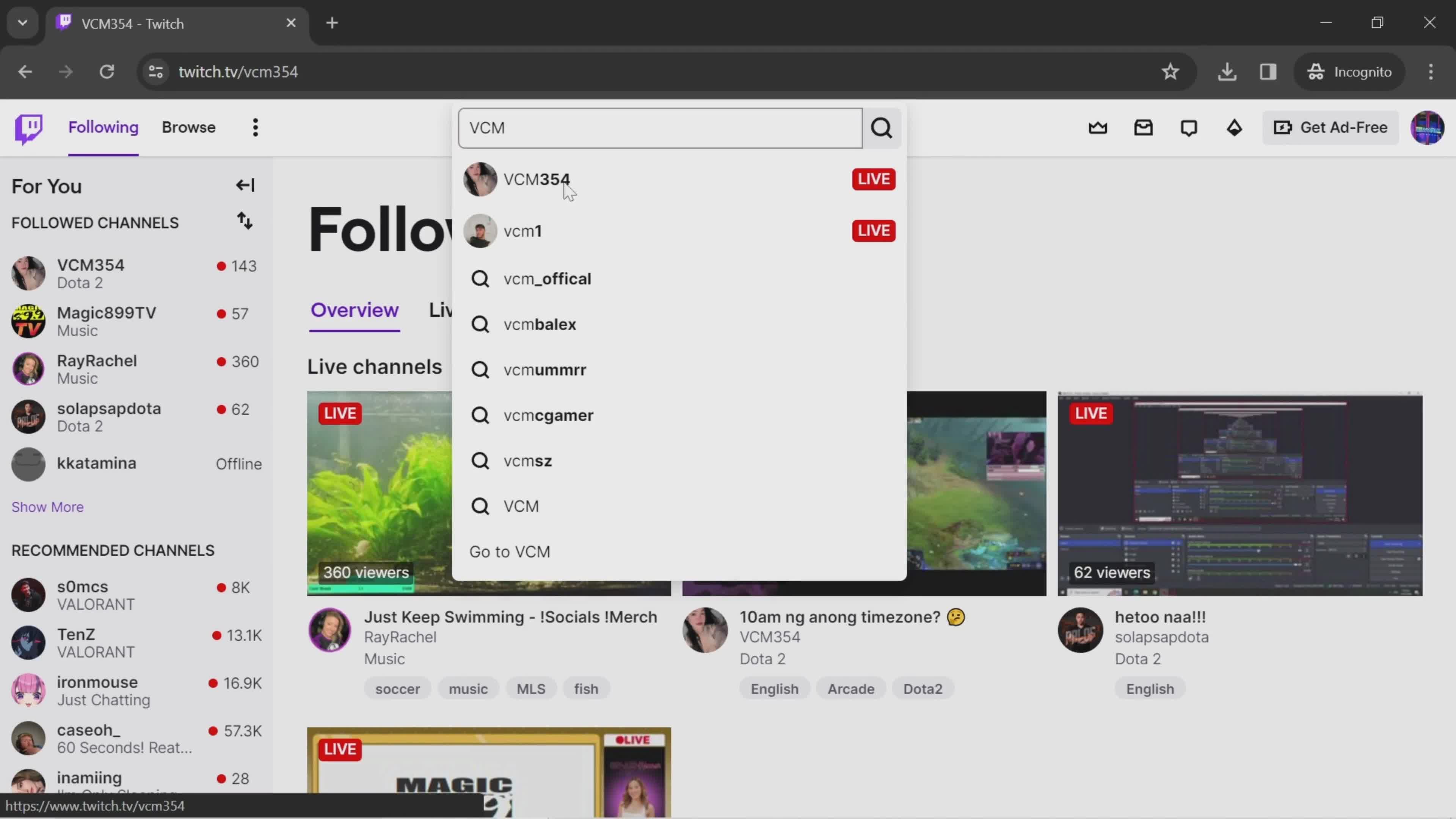 General browsing on Twitch video thumbnail