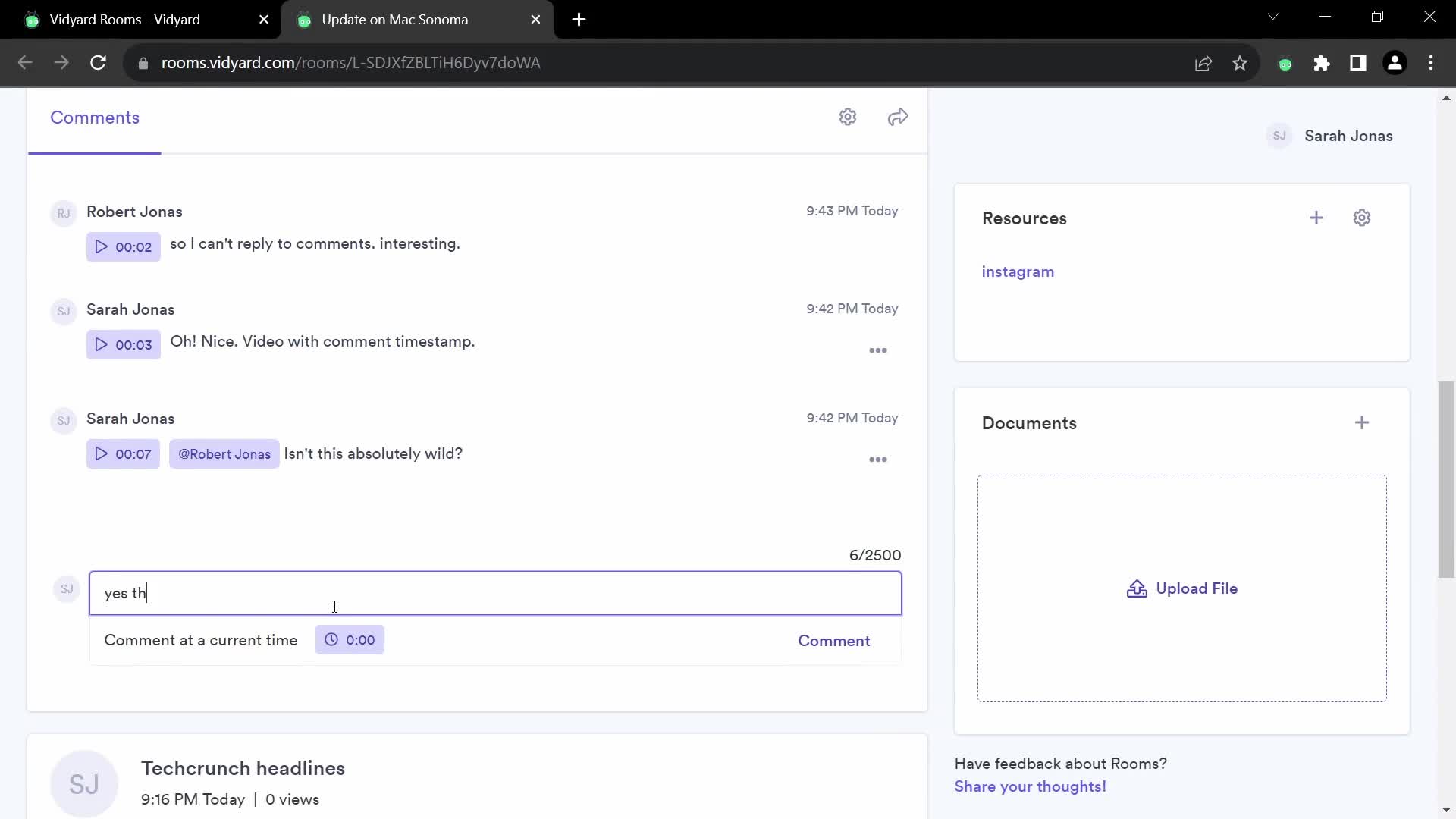 General browsing screenshot