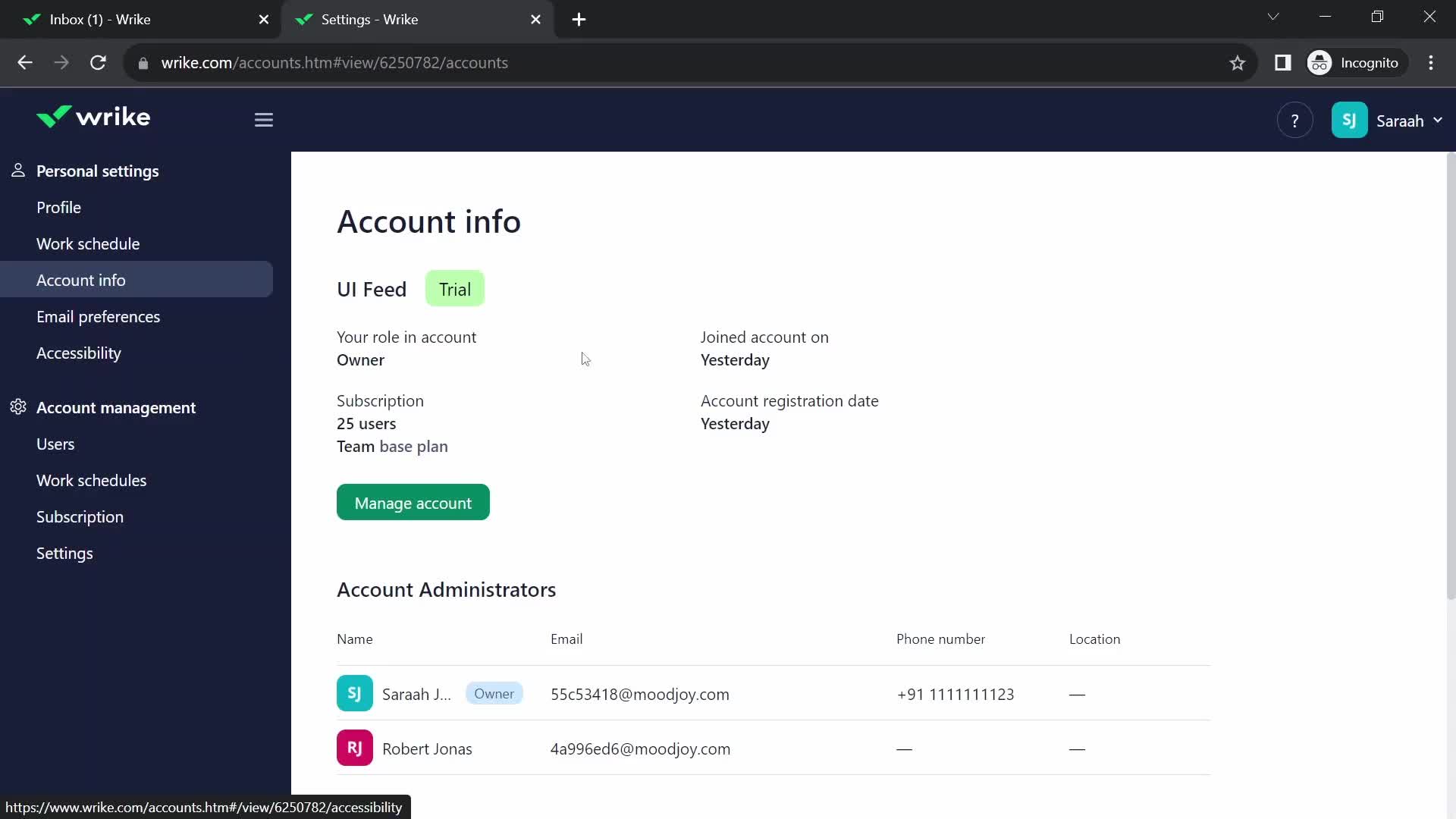 General browsing screenshot