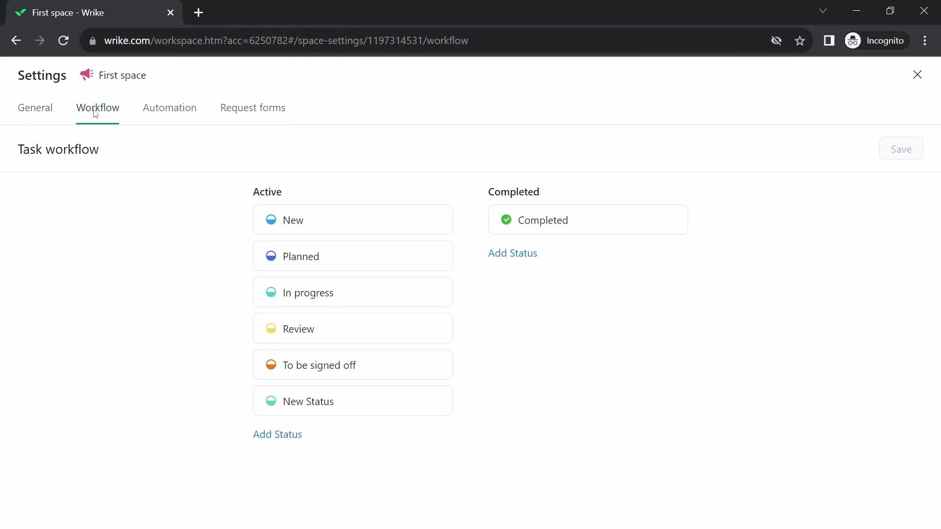 General browsing screenshot