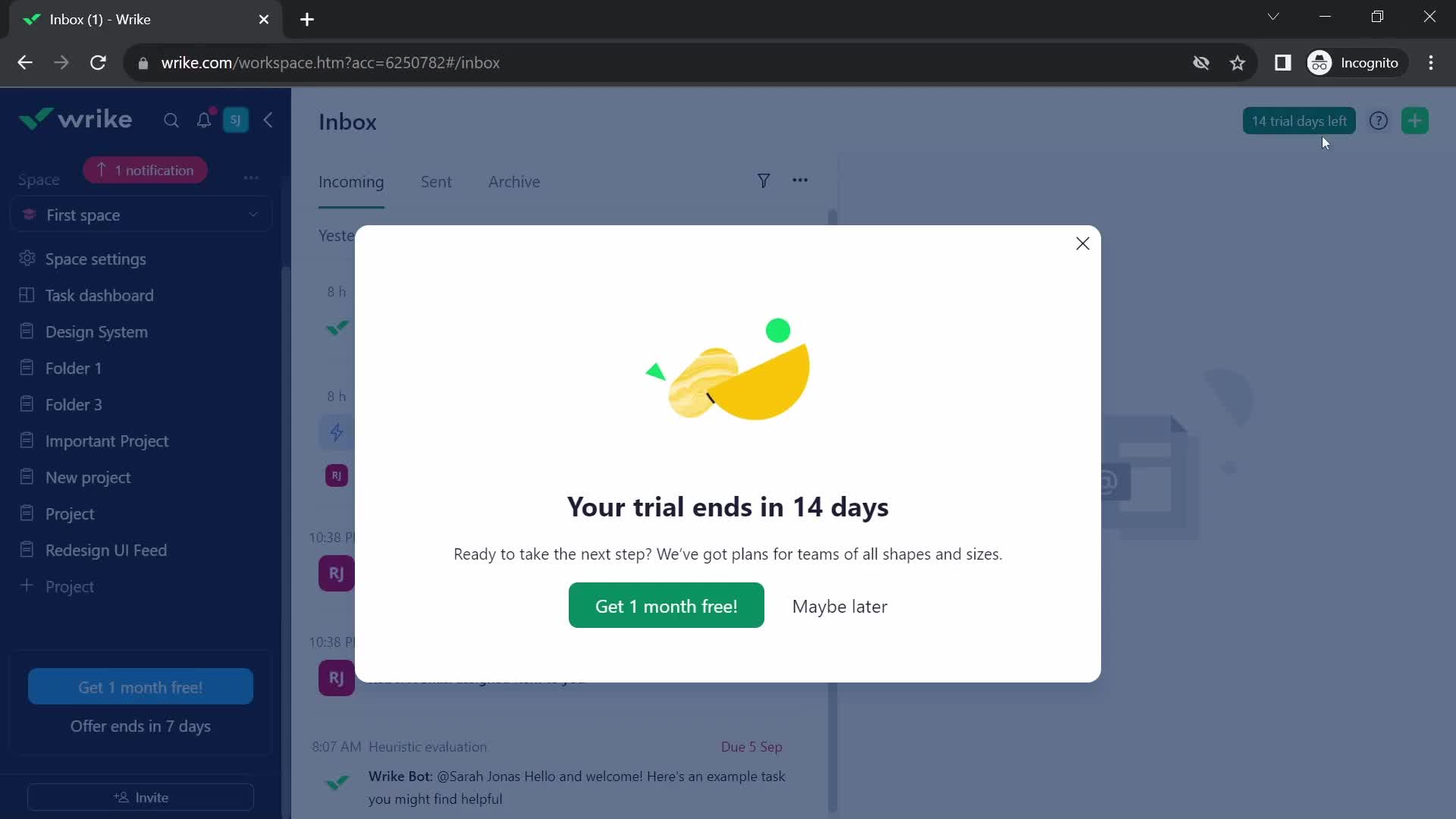 General browsing screenshot