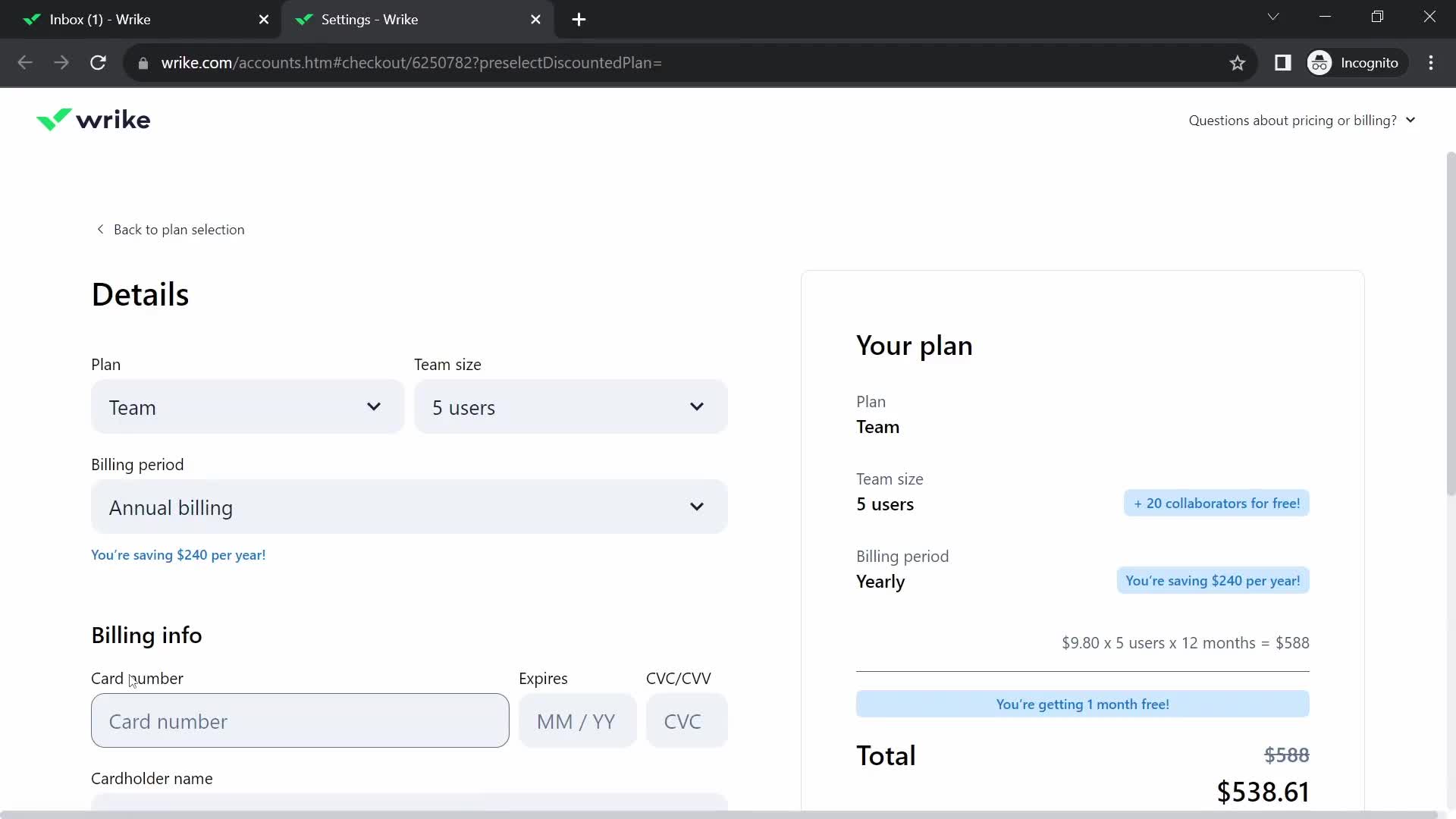 General browsing screenshot
