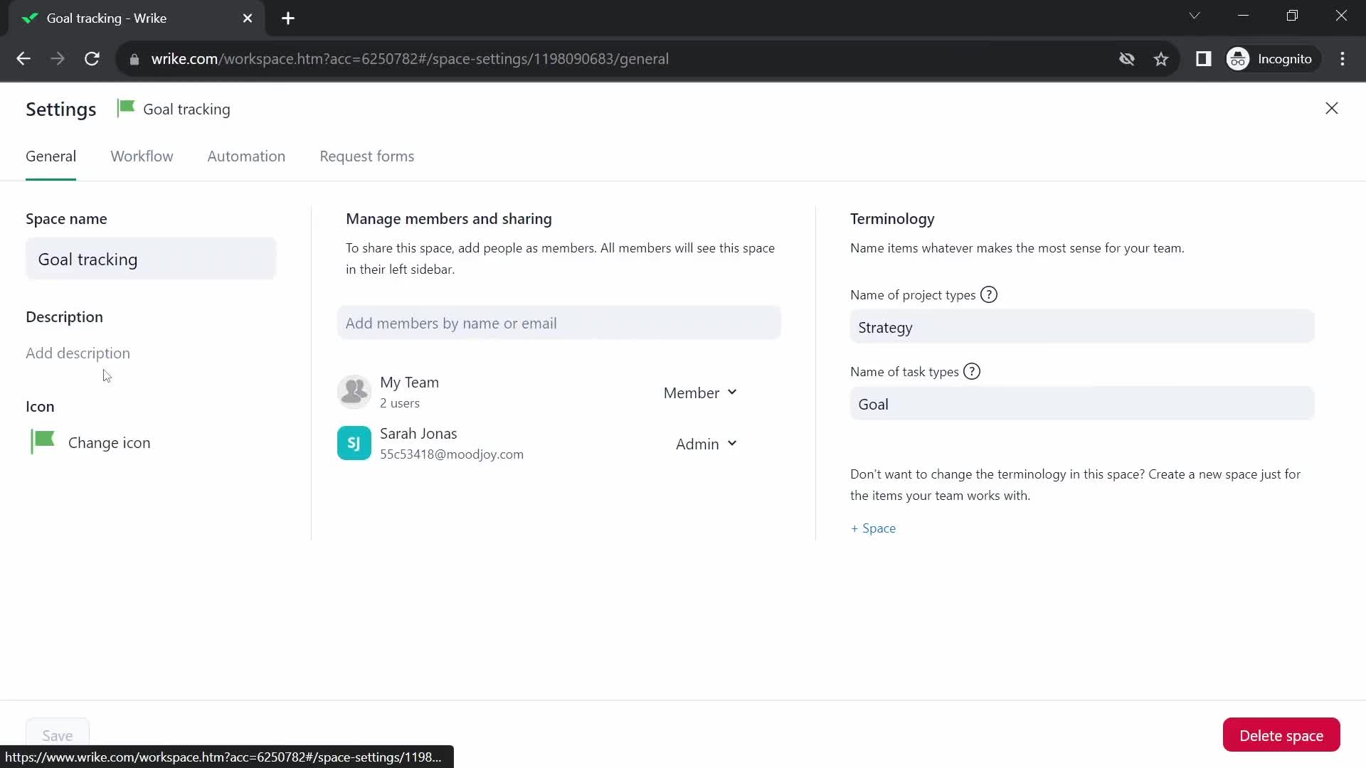 General browsing screenshot