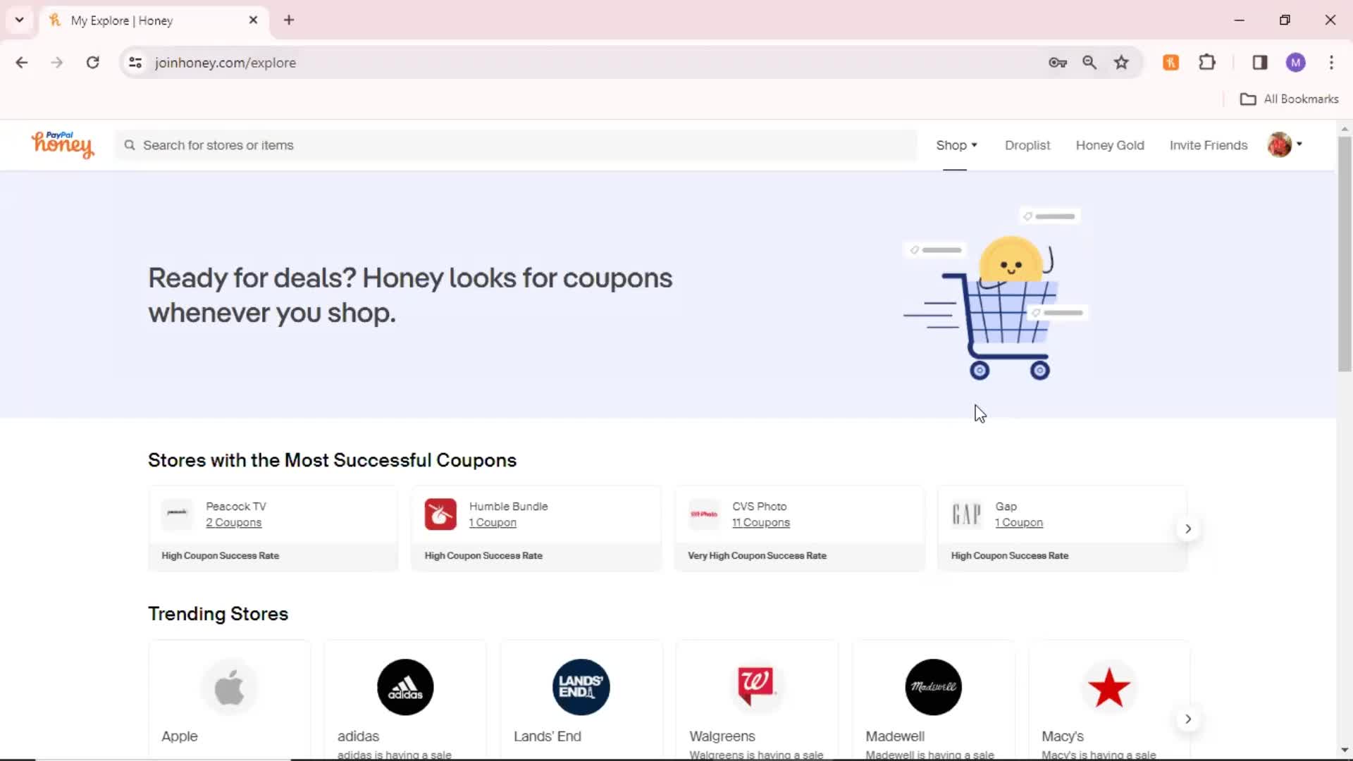 Help center screenshot
