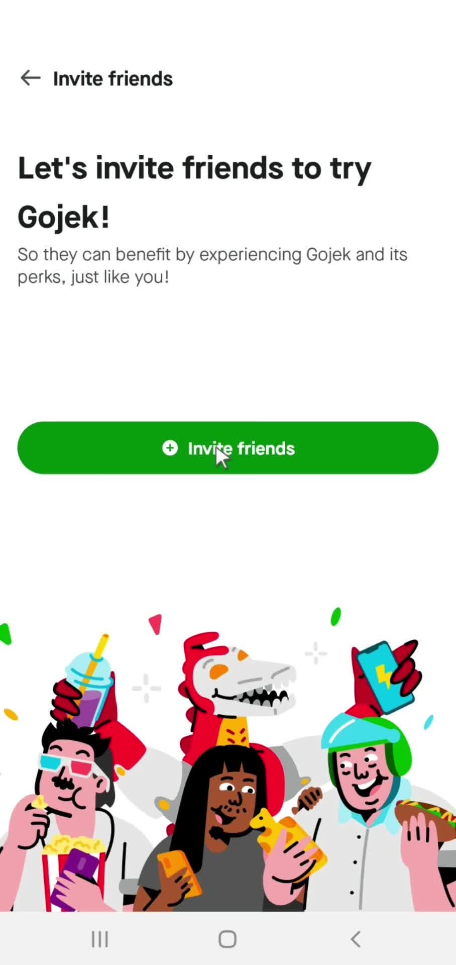 Inviting people on Gojek video thumbnail