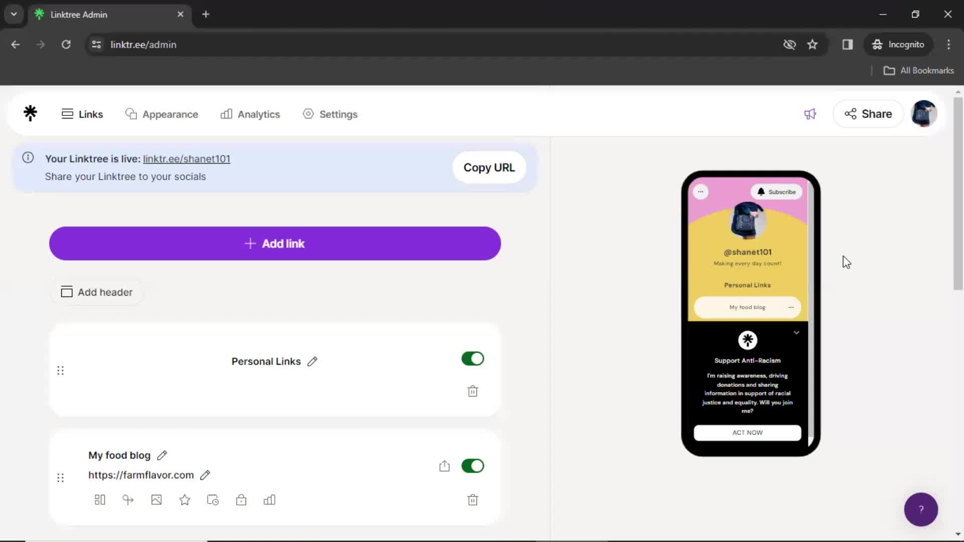 Inviting people on Linktree video thumbnail