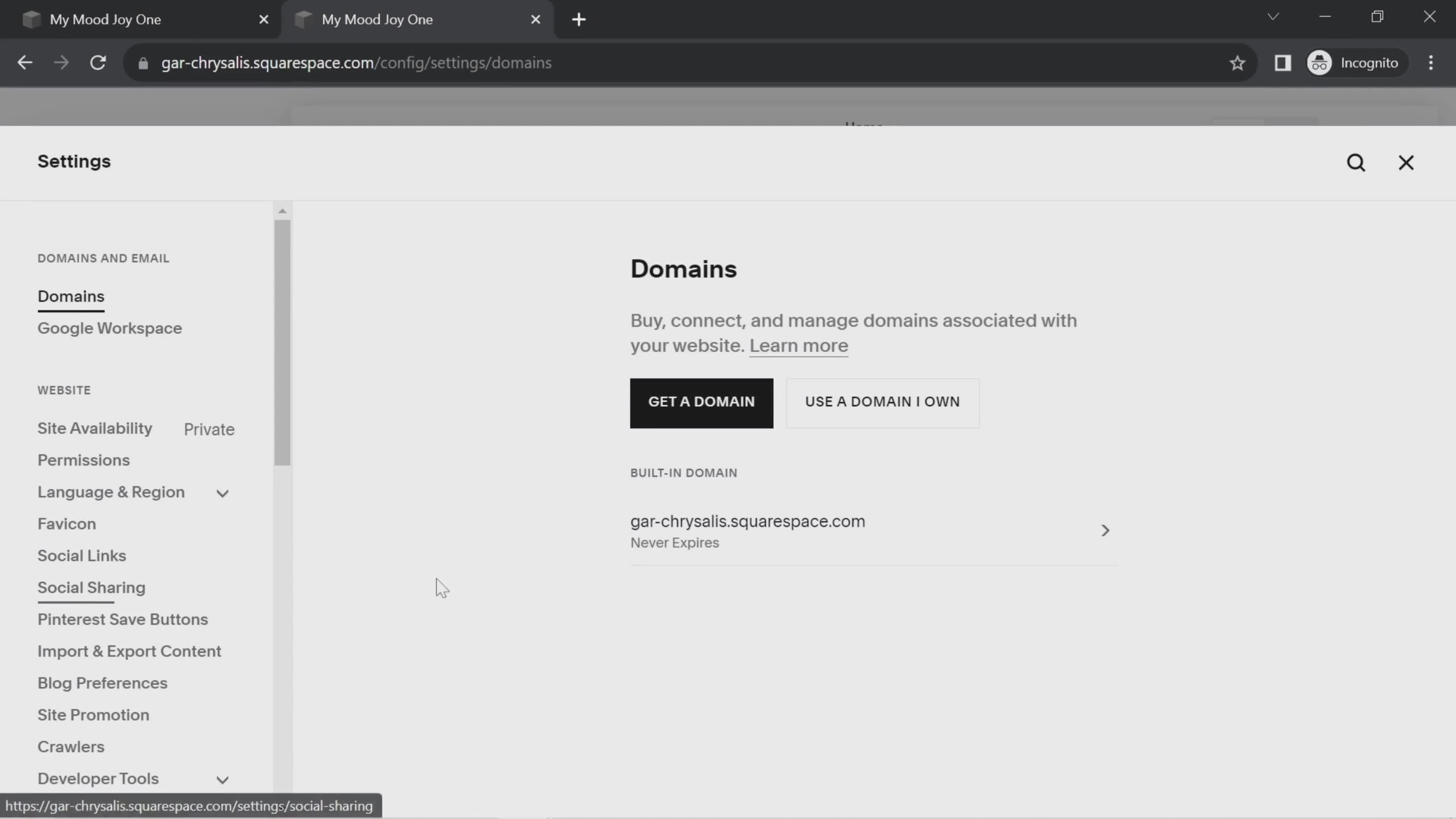 Inviting people on Squarespace video thumbnail