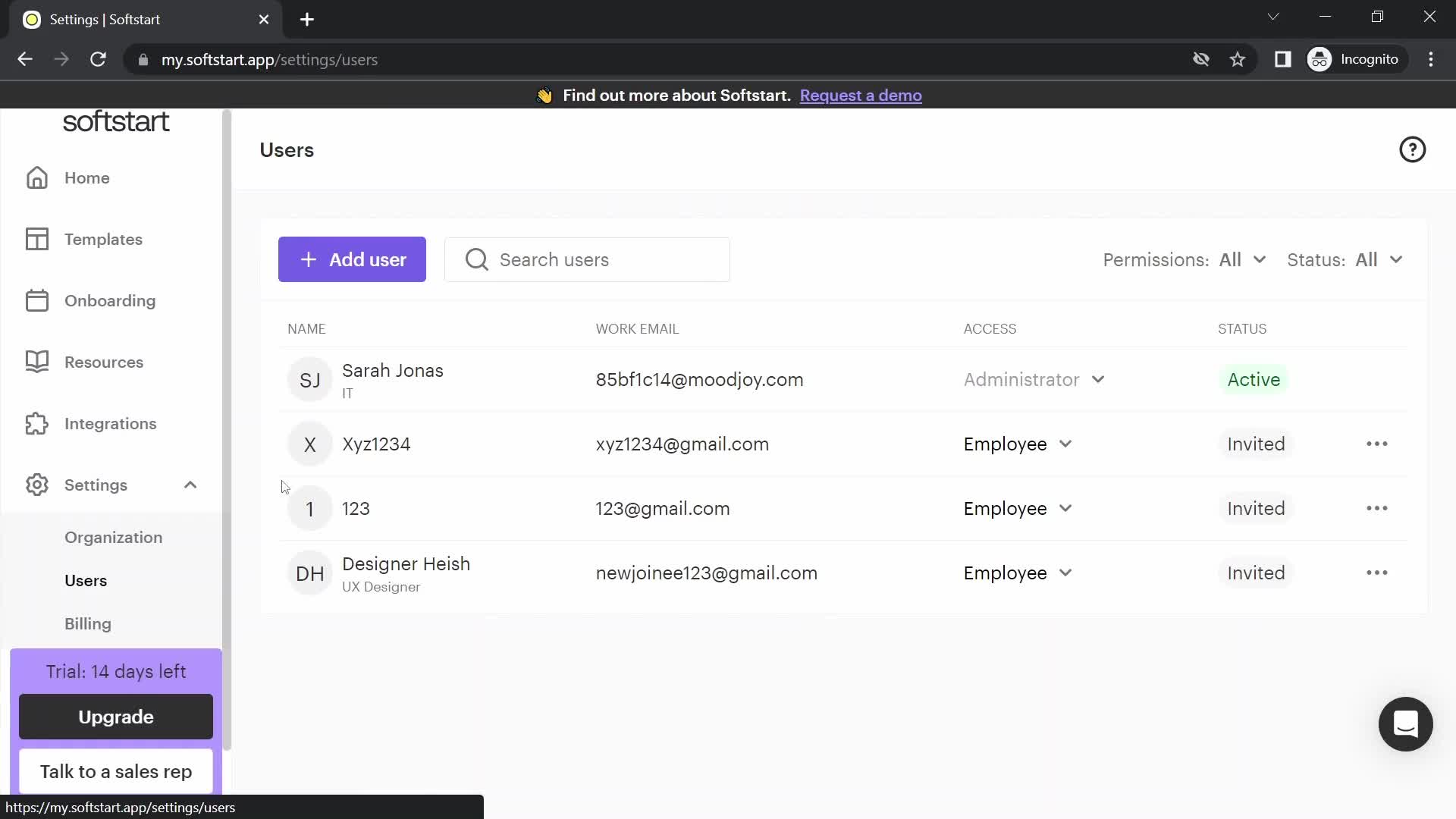 Inviting people on Softstart video thumbnail