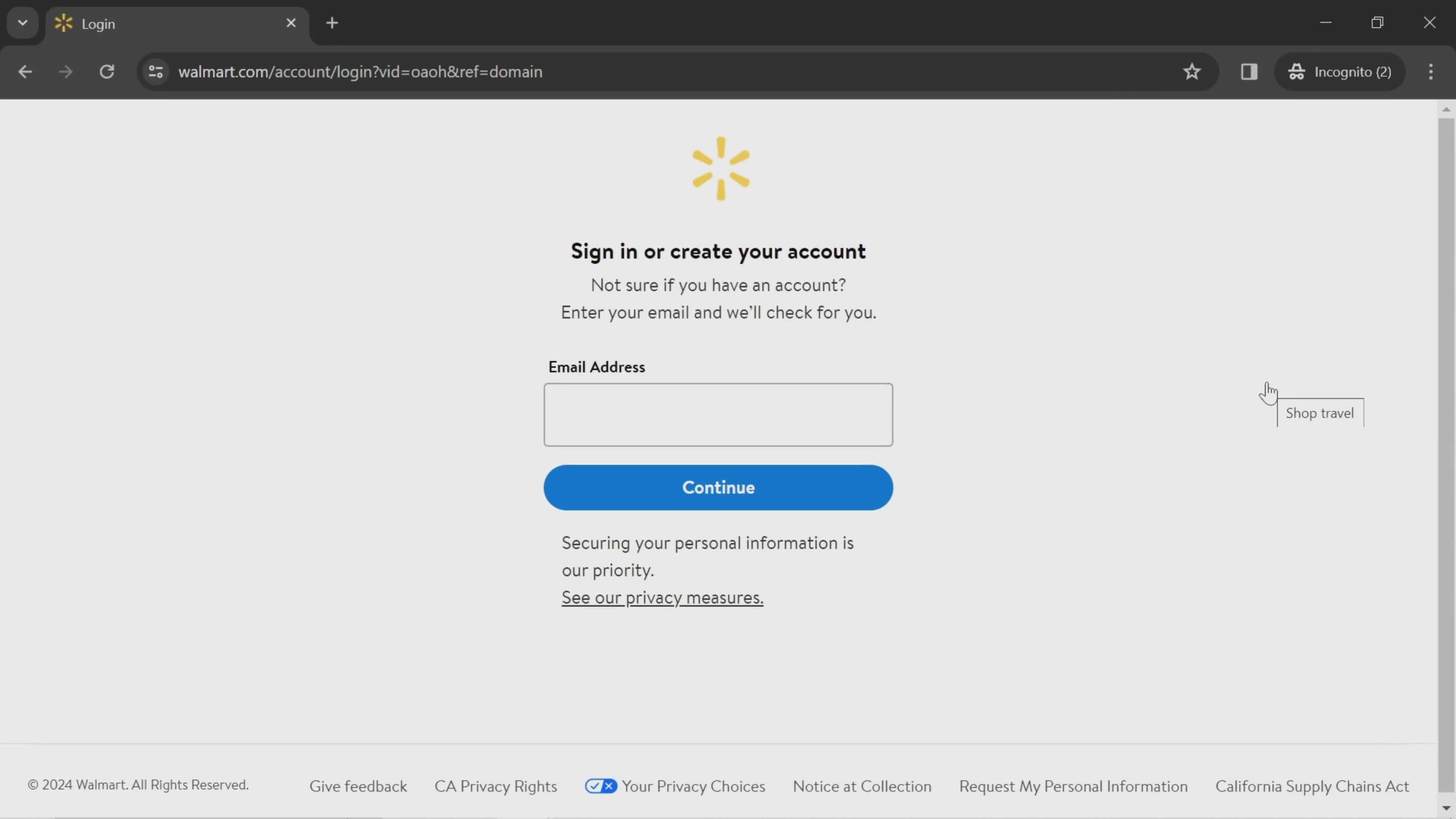 Logging out on Walmart video thumbnail