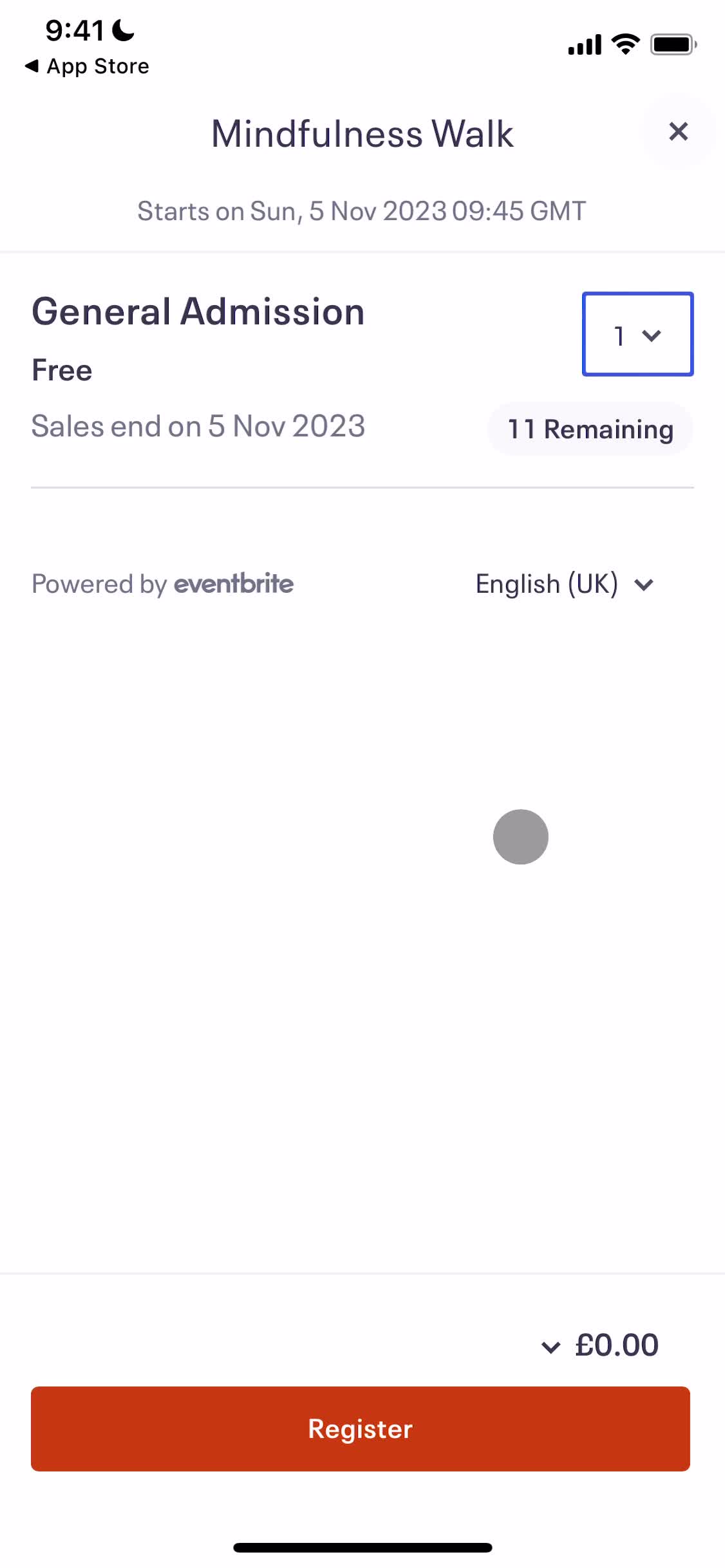 Onboarding screenshot