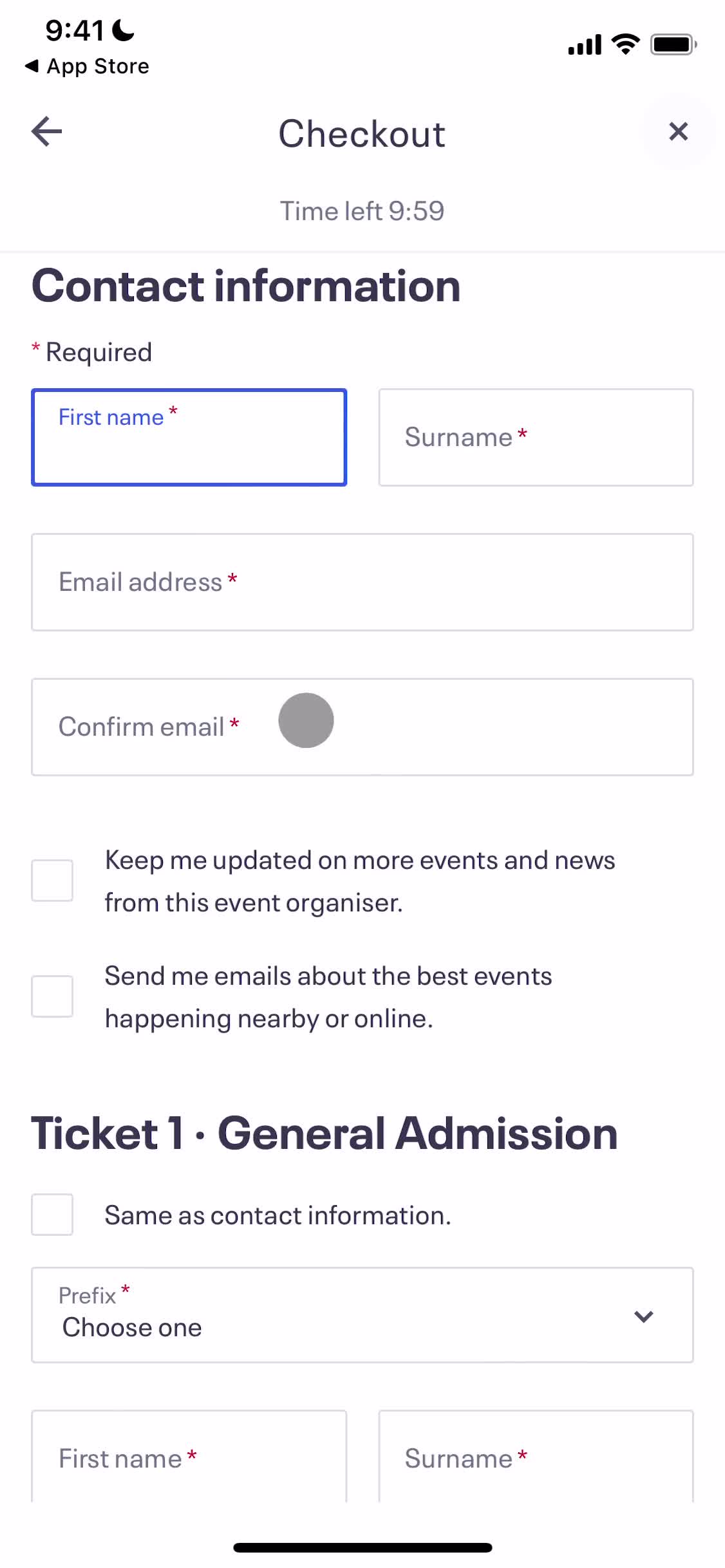 Onboarding screenshot