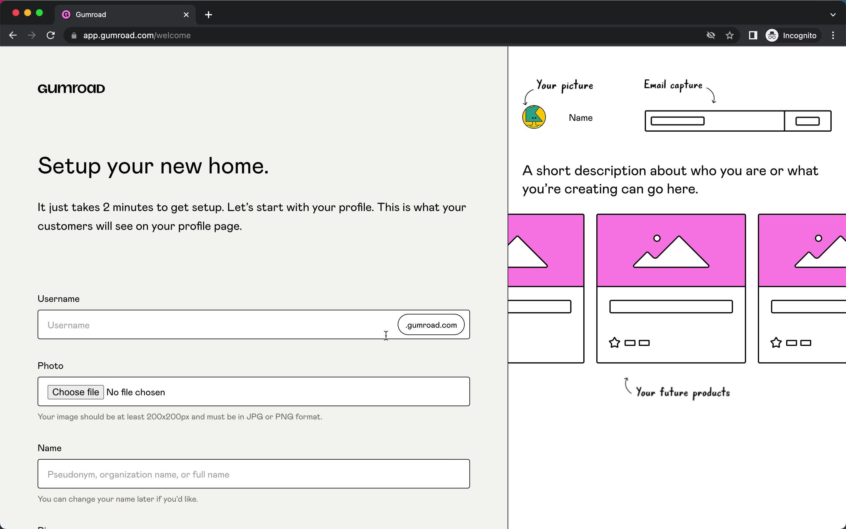 Onboarding on Gumroad video thumbnail